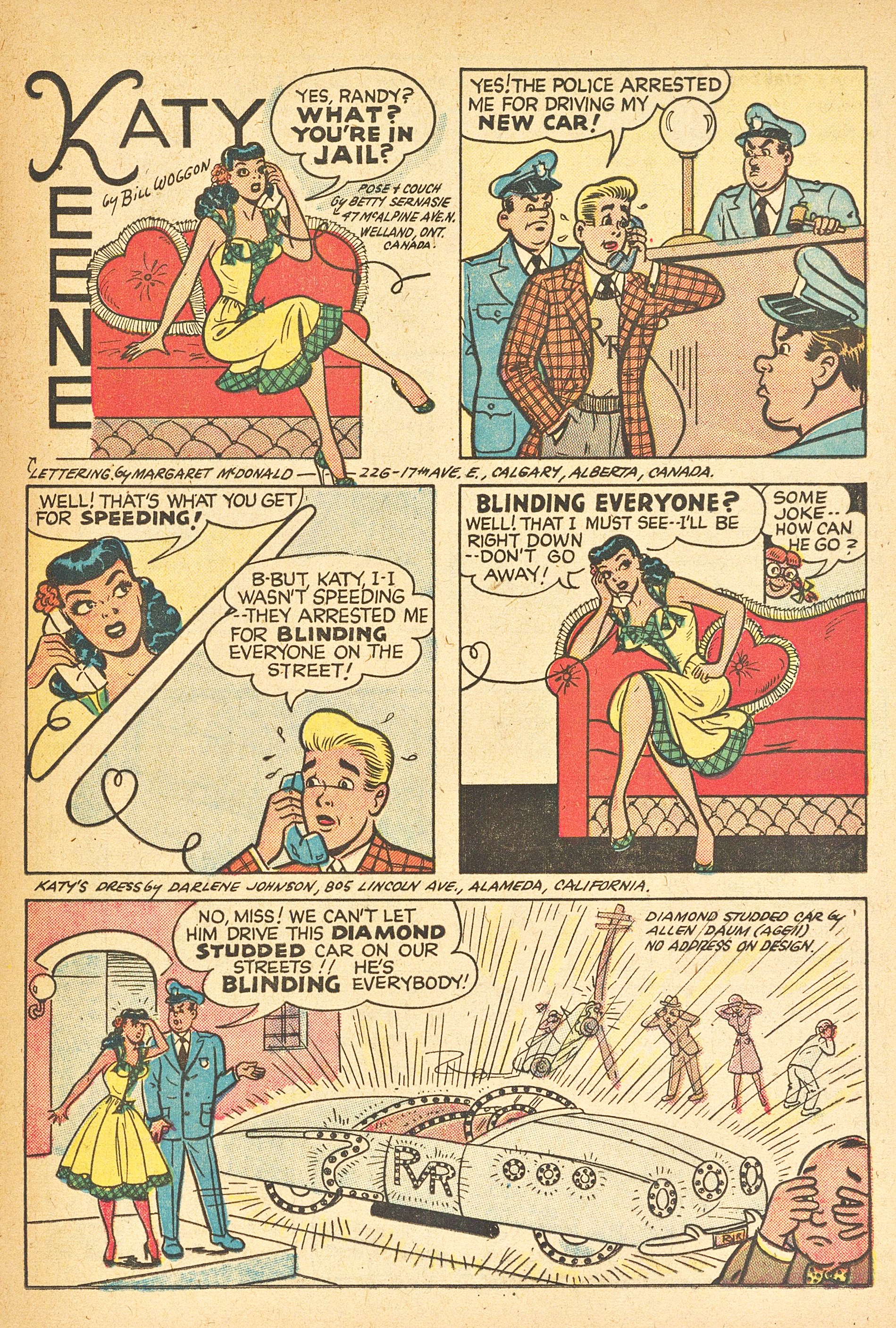 Read online Katy Keene (1949) comic -  Issue #20 - 21