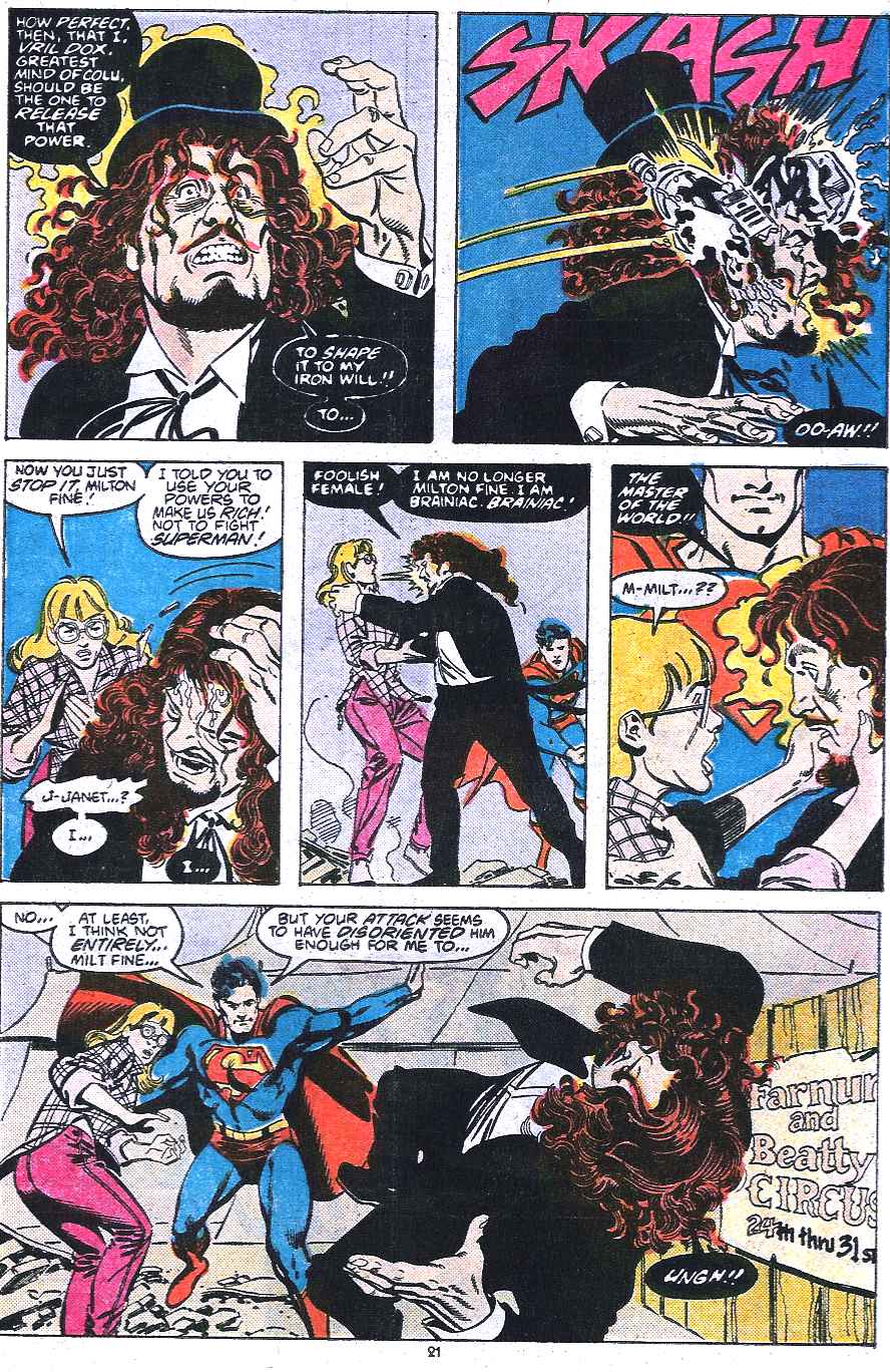 Read online Adventures of Superman (1987) comic -  Issue #438 - 22