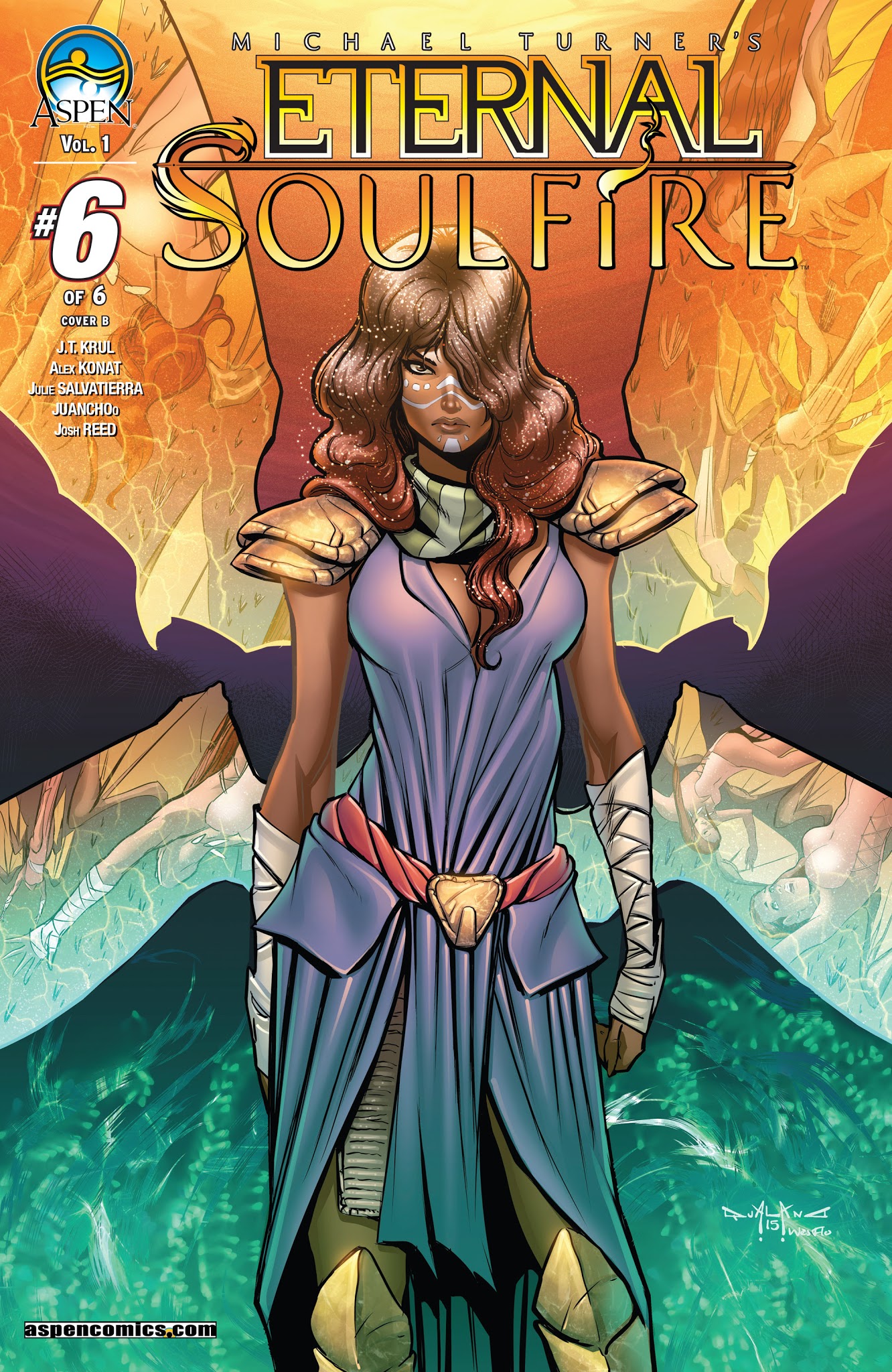 Read online Michael Turner's Eternal Soulfire comic -  Issue #6 - 2