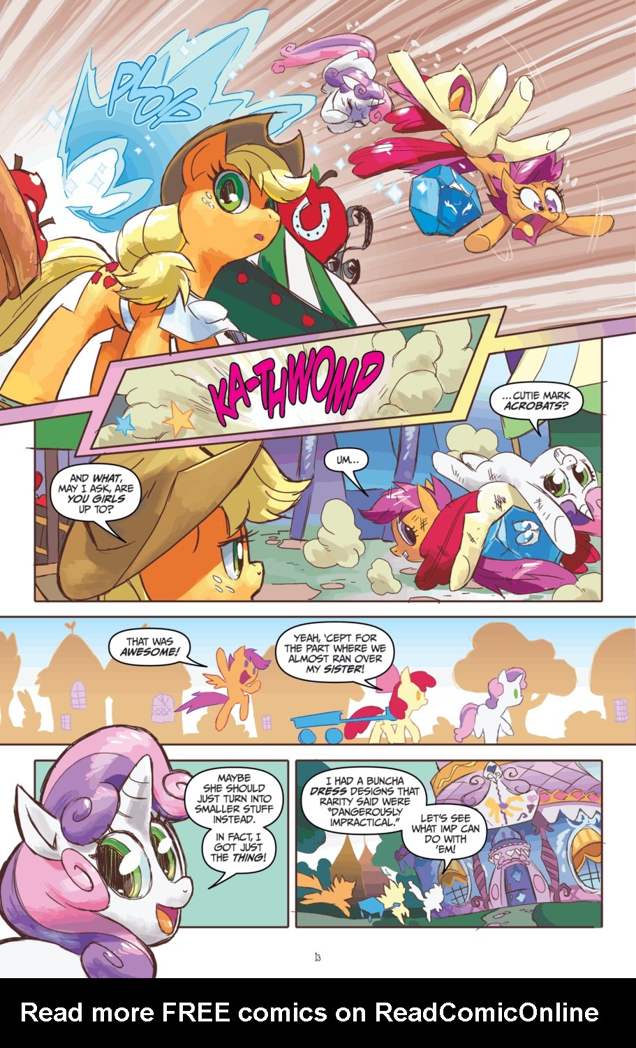 Read online My Little Pony Micro-Series comic -  Issue #7 - 16
