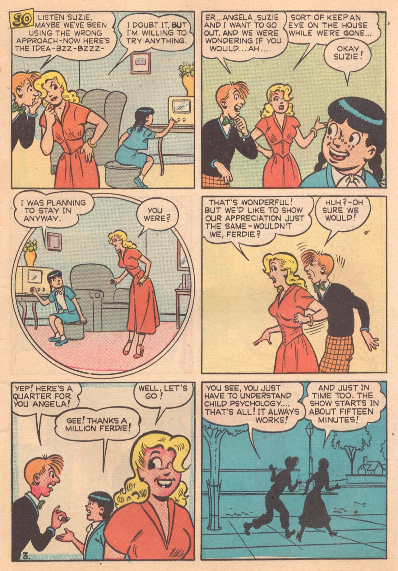 Read online Suzie Comics comic -  Issue #75 - 11