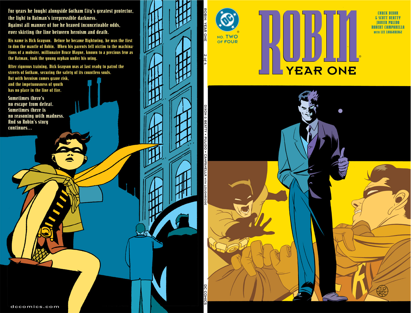 Read online Robin: Year One comic -  Issue #2 - 2