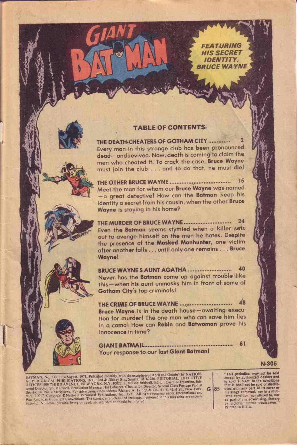 Read online Batman (1940) comic -  Issue #233 - 3