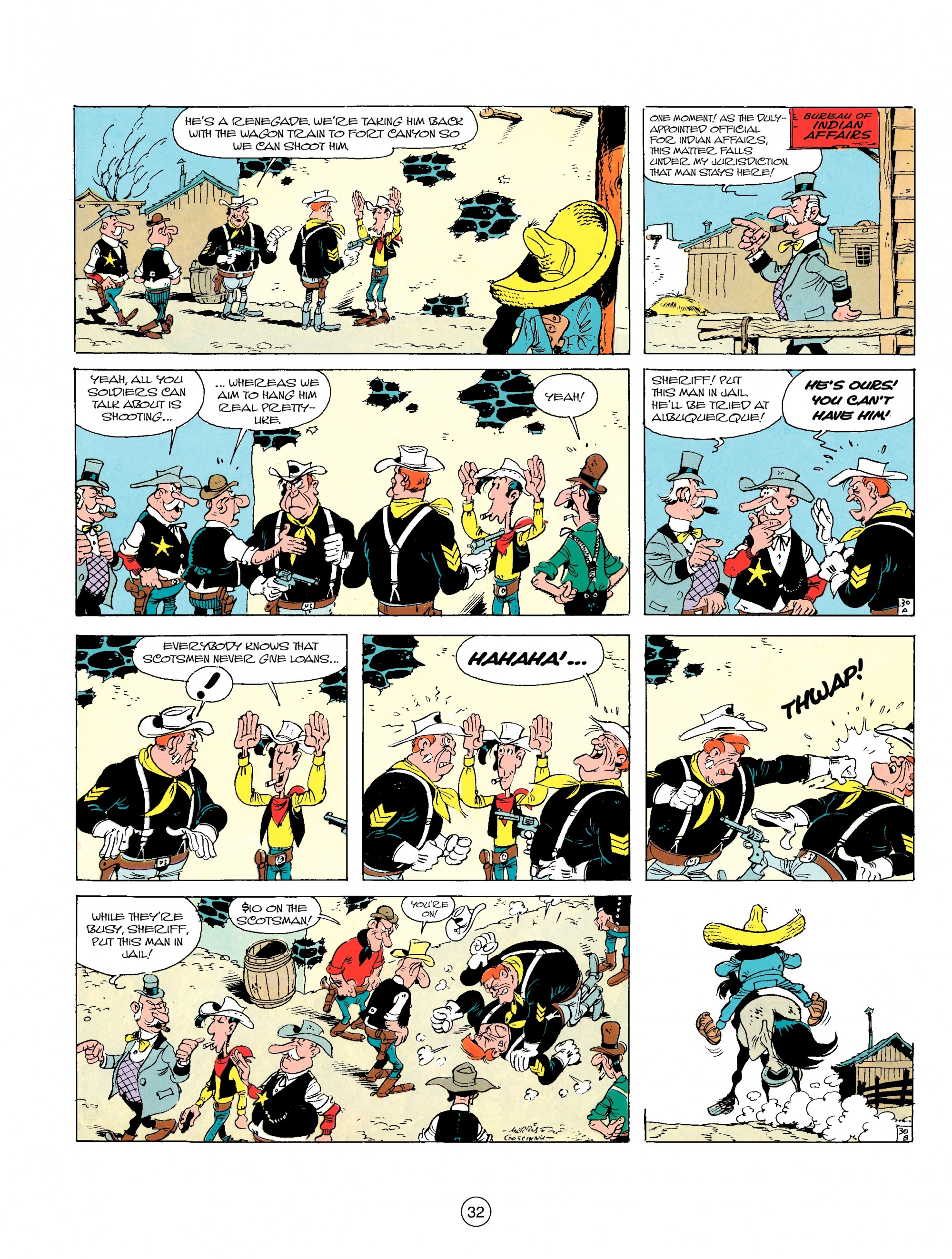 Read online A Lucky Luke Adventure comic -  Issue #17 - 32