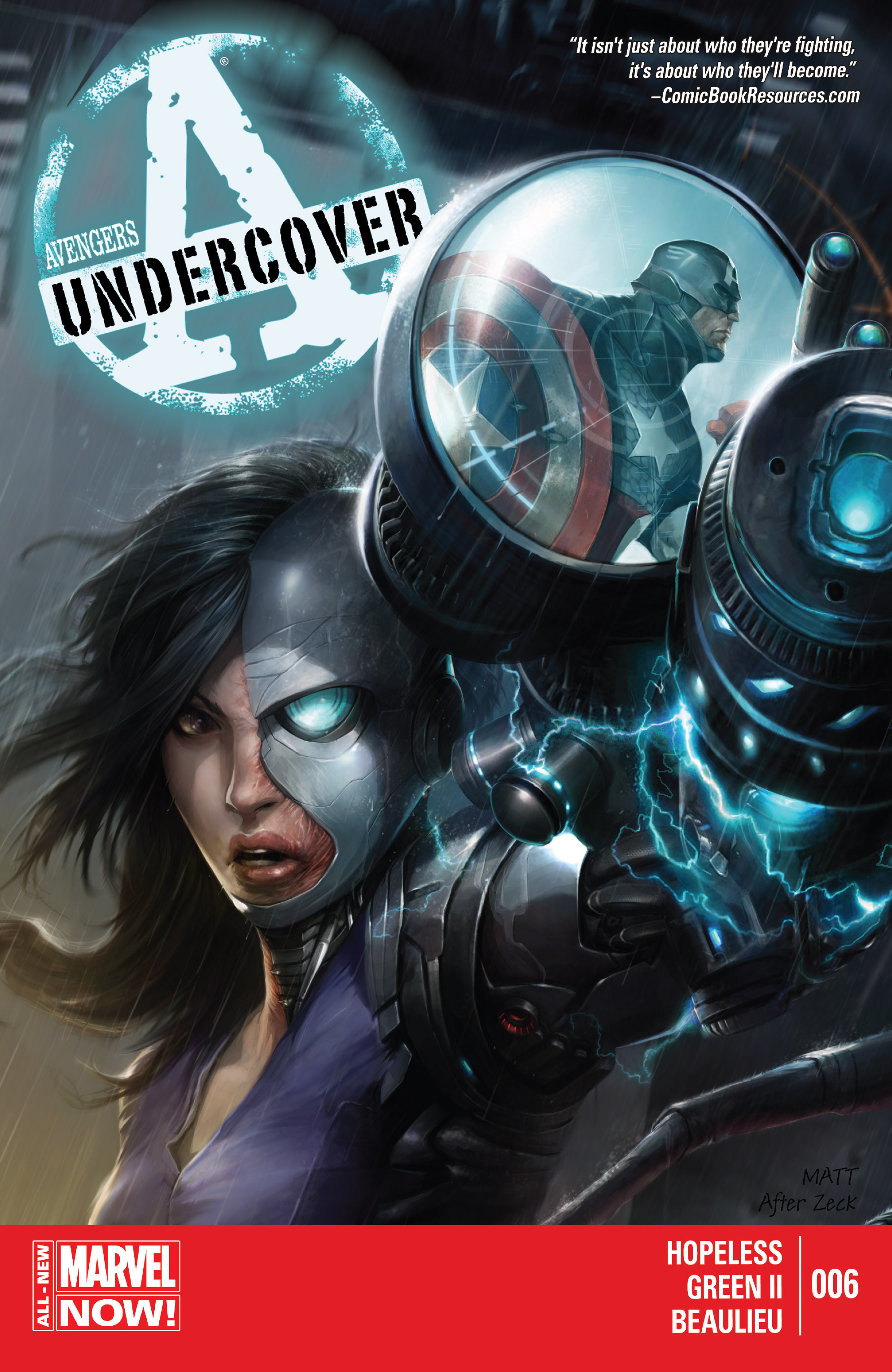 Read online Avengers Undercover comic -  Issue #6 - 1