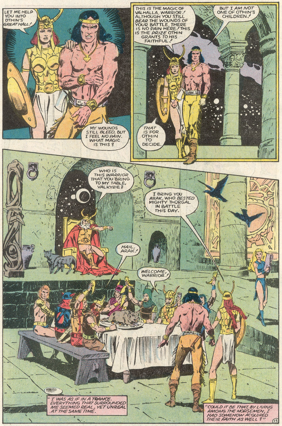 Read online Arak Son of Thunder comic -  Issue #46 - 13