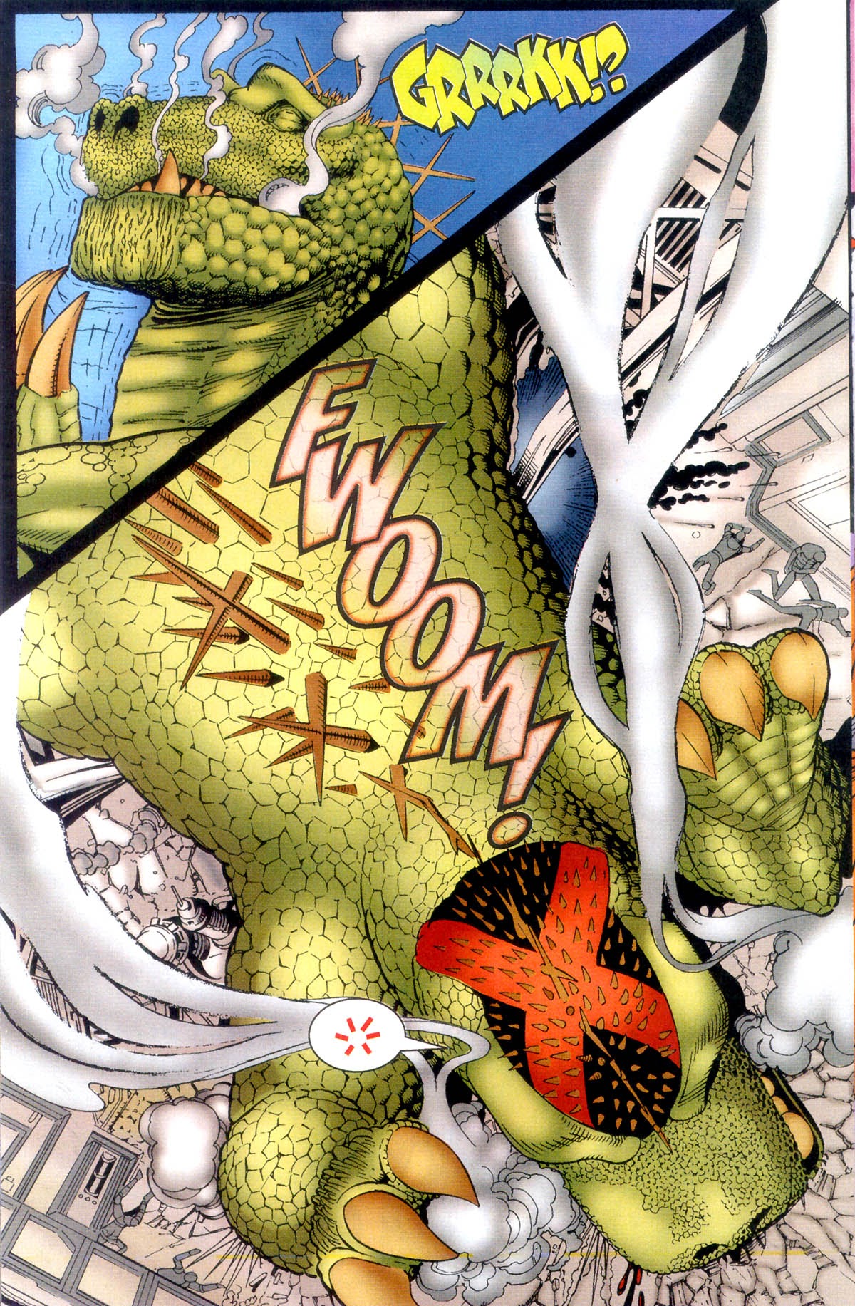 Read online Strikeback! (1996) comic -  Issue #5 - 17