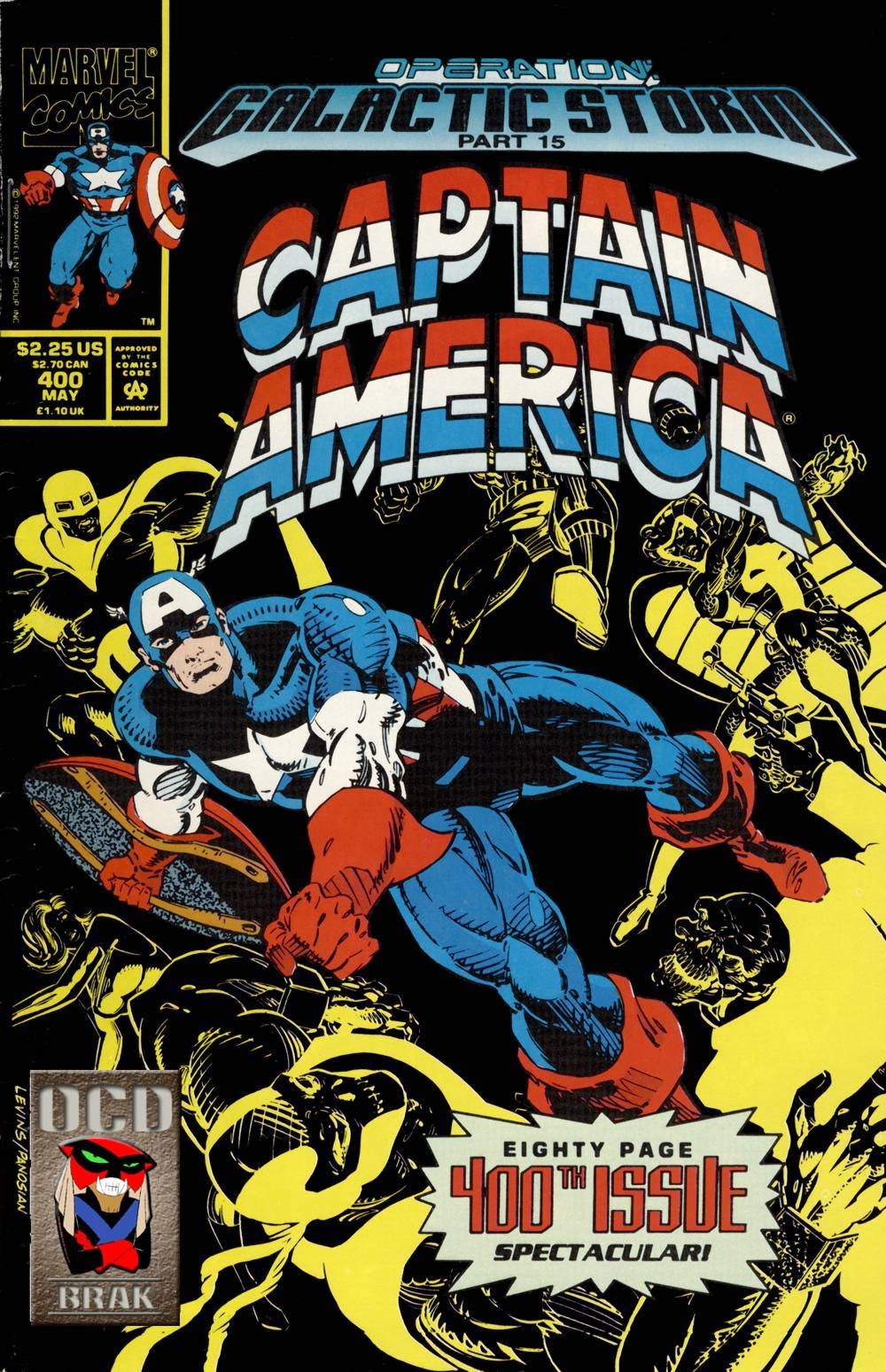 Read online Captain America (1968) comic -  Issue #400 - 1