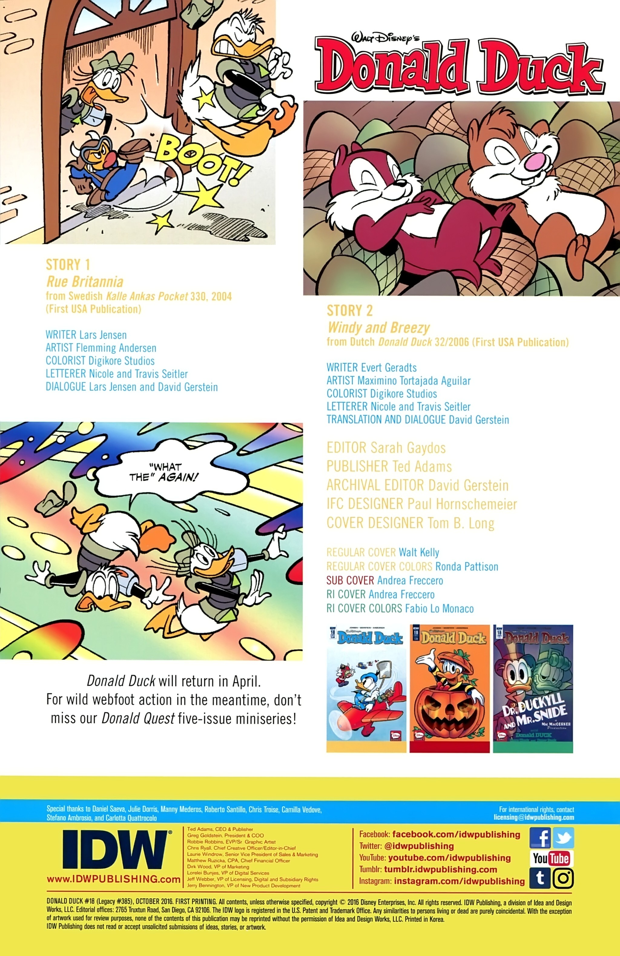 Read online Donald Duck (2015) comic -  Issue #18 - 2