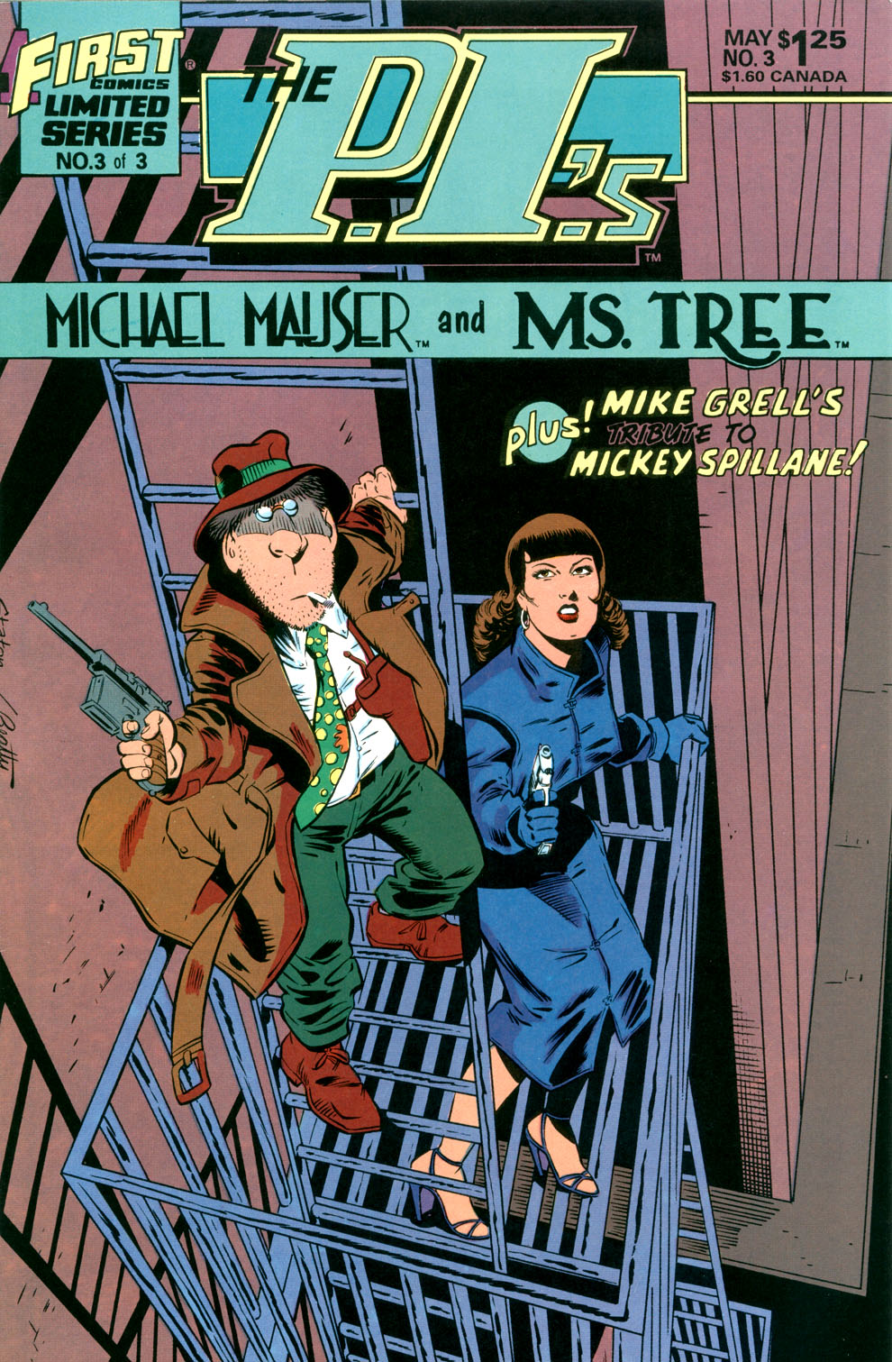 Read online The P.I.'s: Michael Mauser and Ms. Tree comic -  Issue #3 - 1