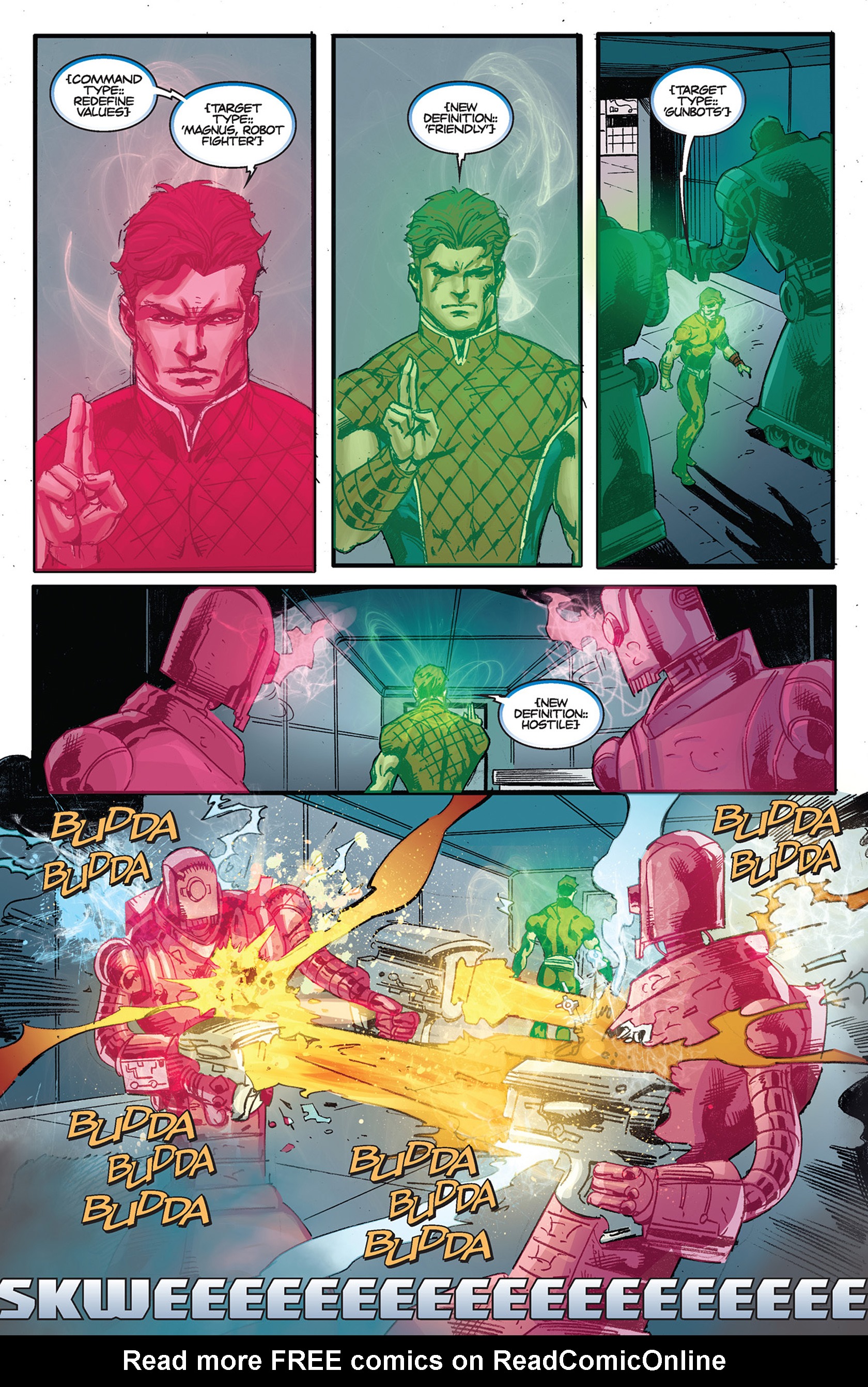 Read online Magnus Robot Fighter (2014) comic -  Issue #9 - 12