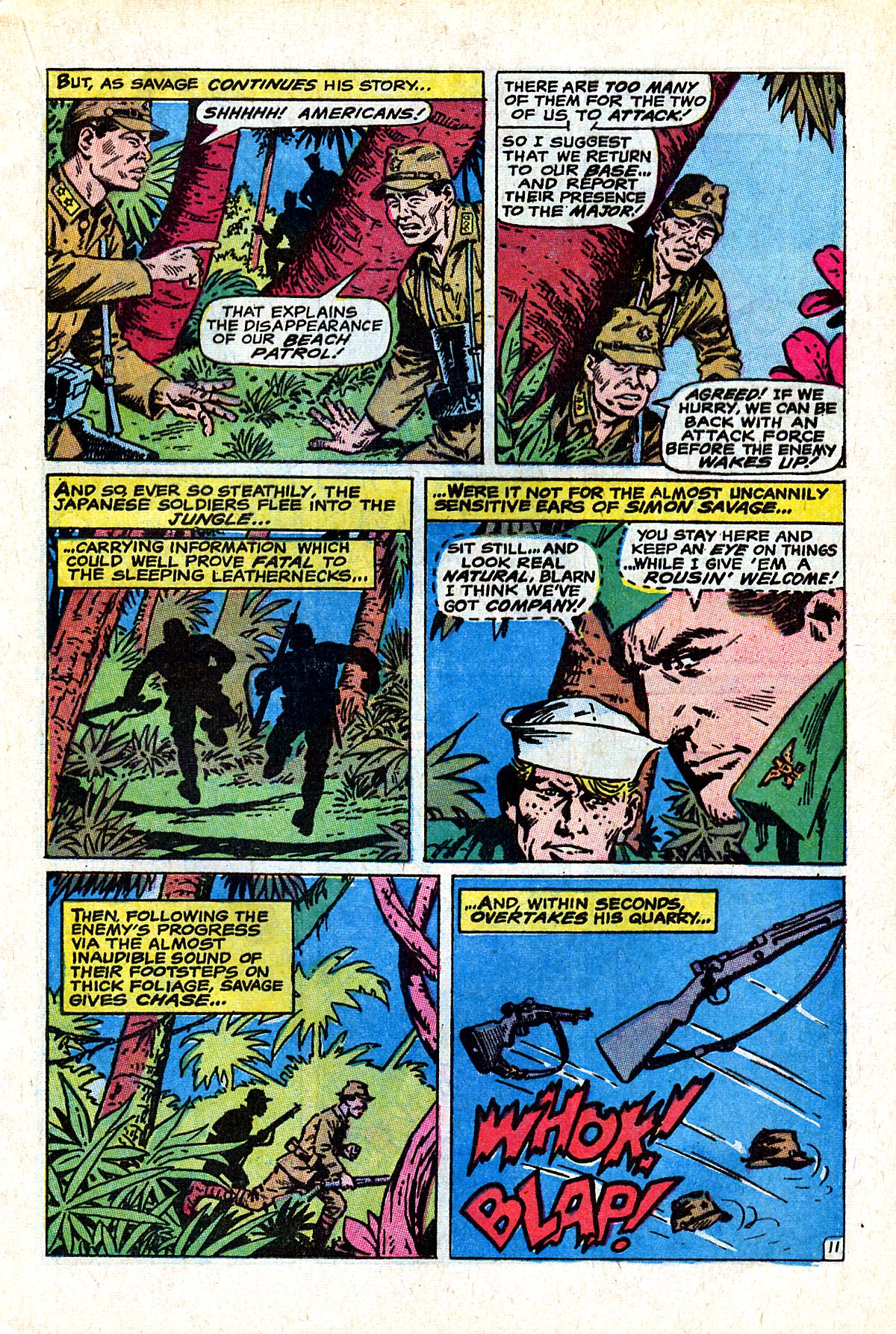Captain Savage and his Leatherneck Raiders Issue #18 #18 - English 17