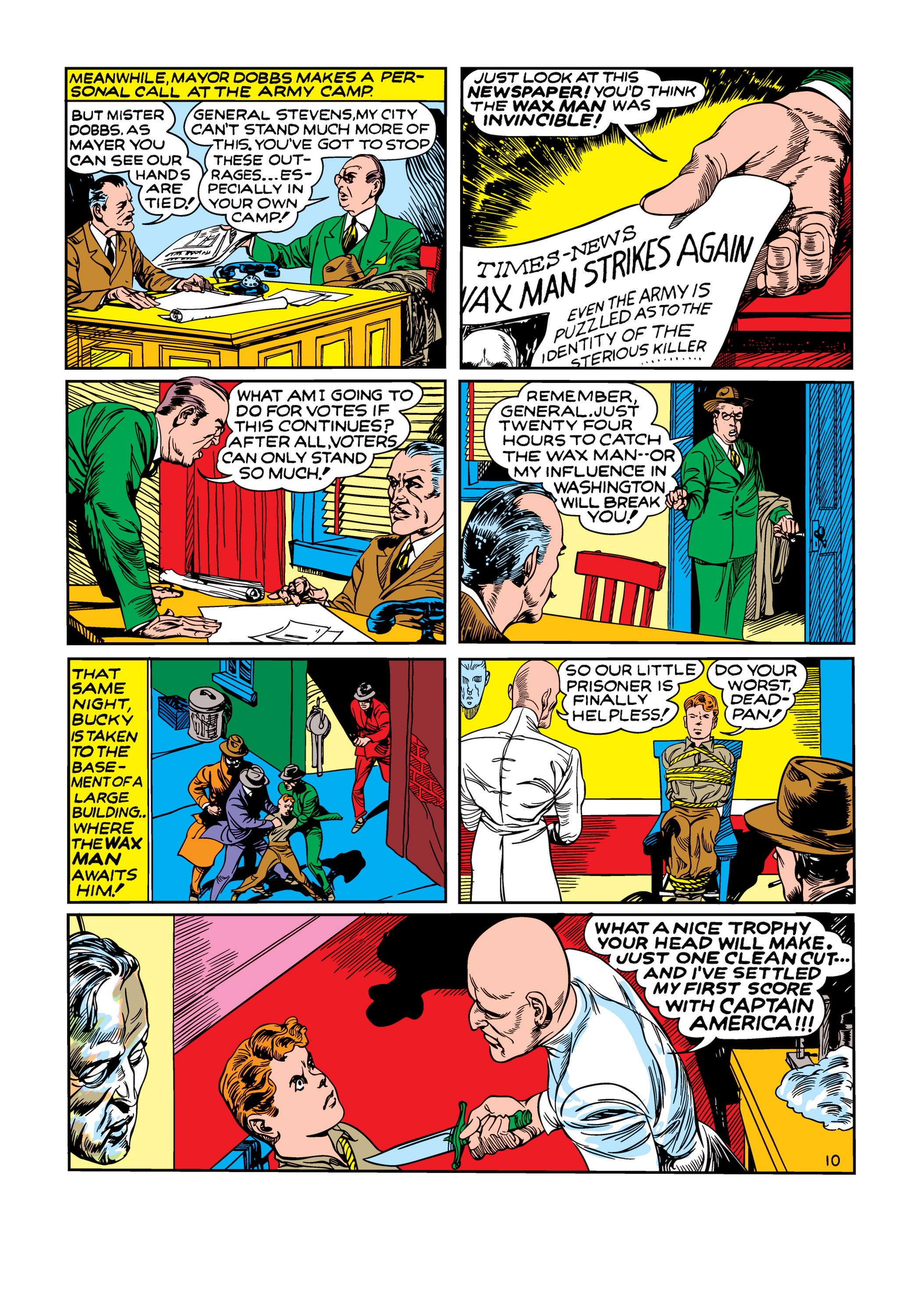 Read online Marvel Masterworks: Golden Age Captain America comic -  Issue # TPB 1 (Part 2) - 18