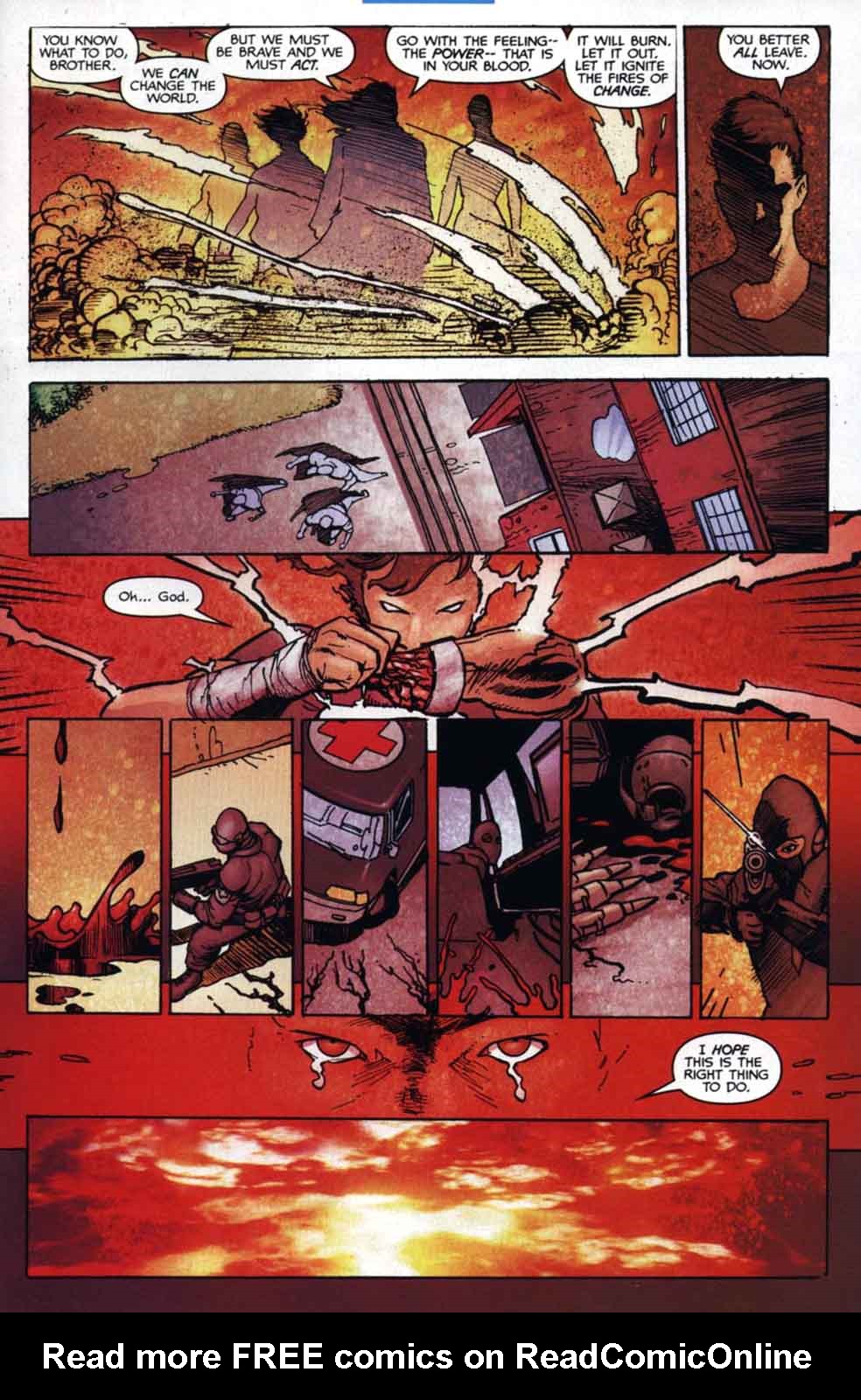 Read online The Brotherhood comic -  Issue #3 - 24