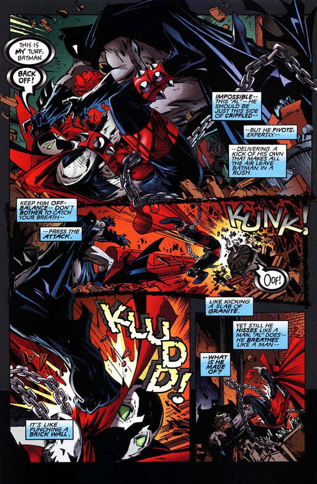 Spawn-Batman issue Full - Page 19