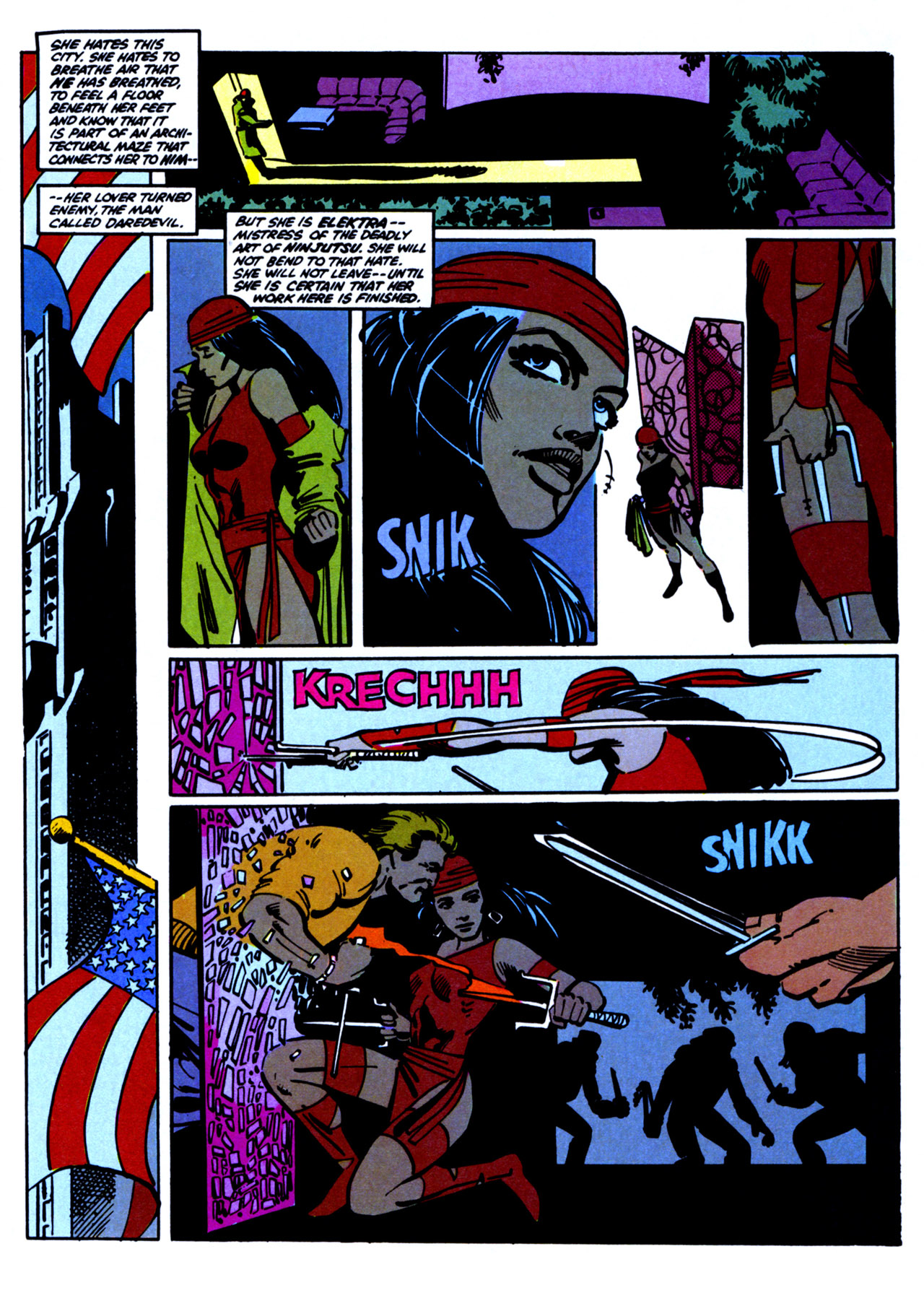 Read online The Elektra Saga comic -  Issue #3 - 8