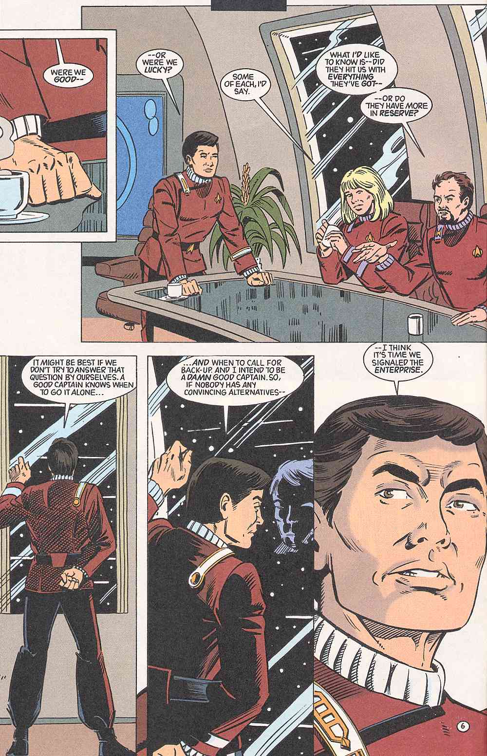 Read online Star Trek (1989) comic -  Issue #37 - 6