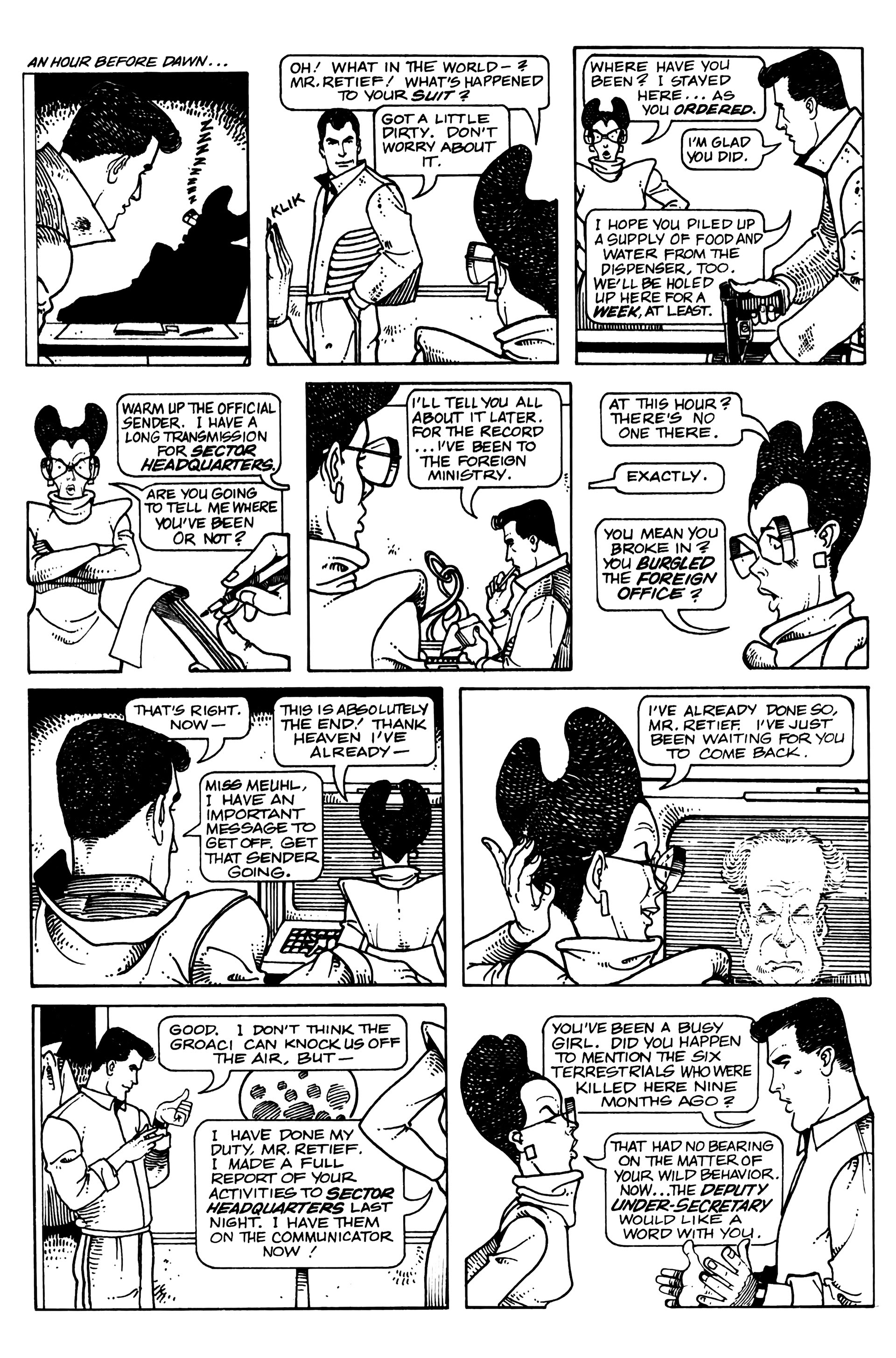 Read online Retief (1987) comic -  Issue #1 - 13