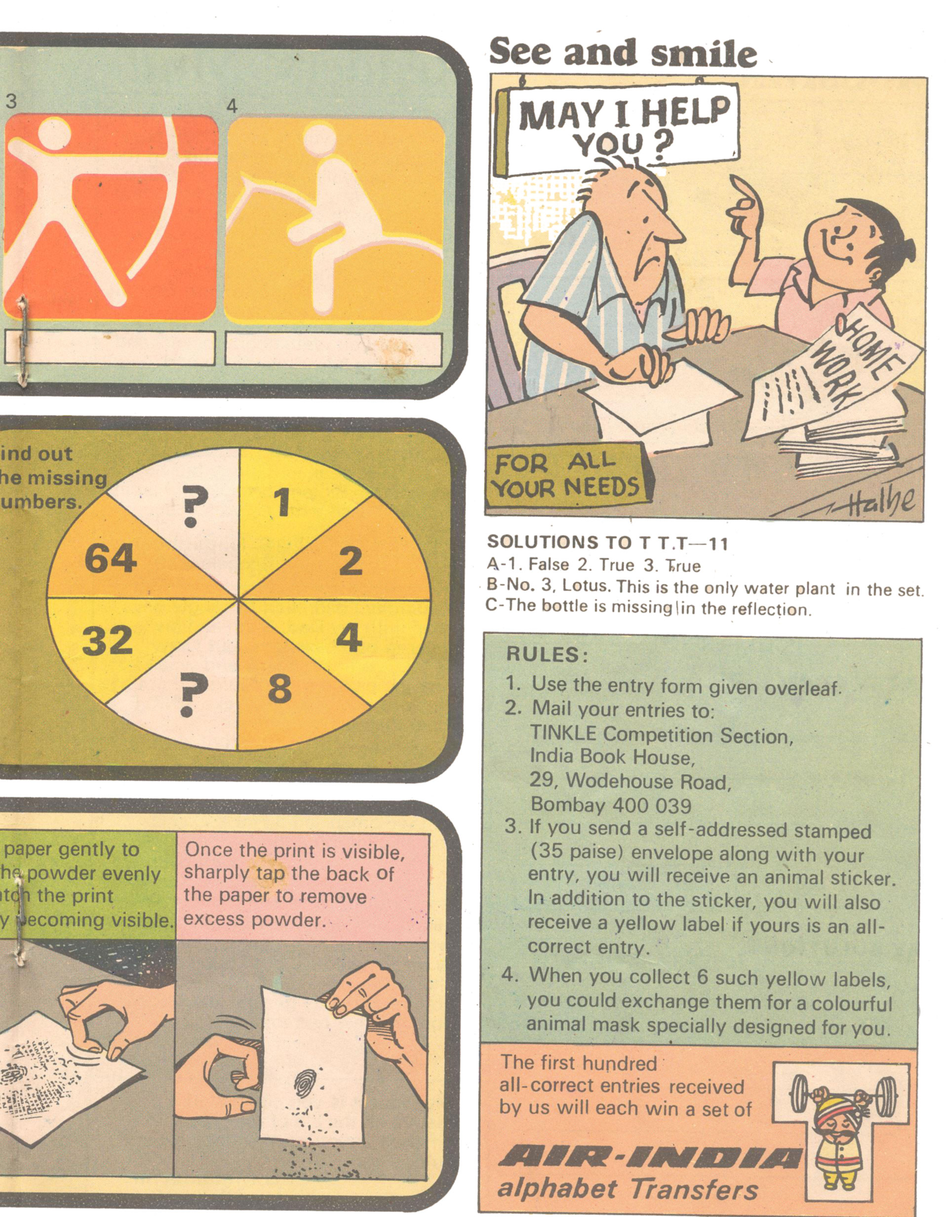 Read online Tinkle comic -  Issue #12 - 17