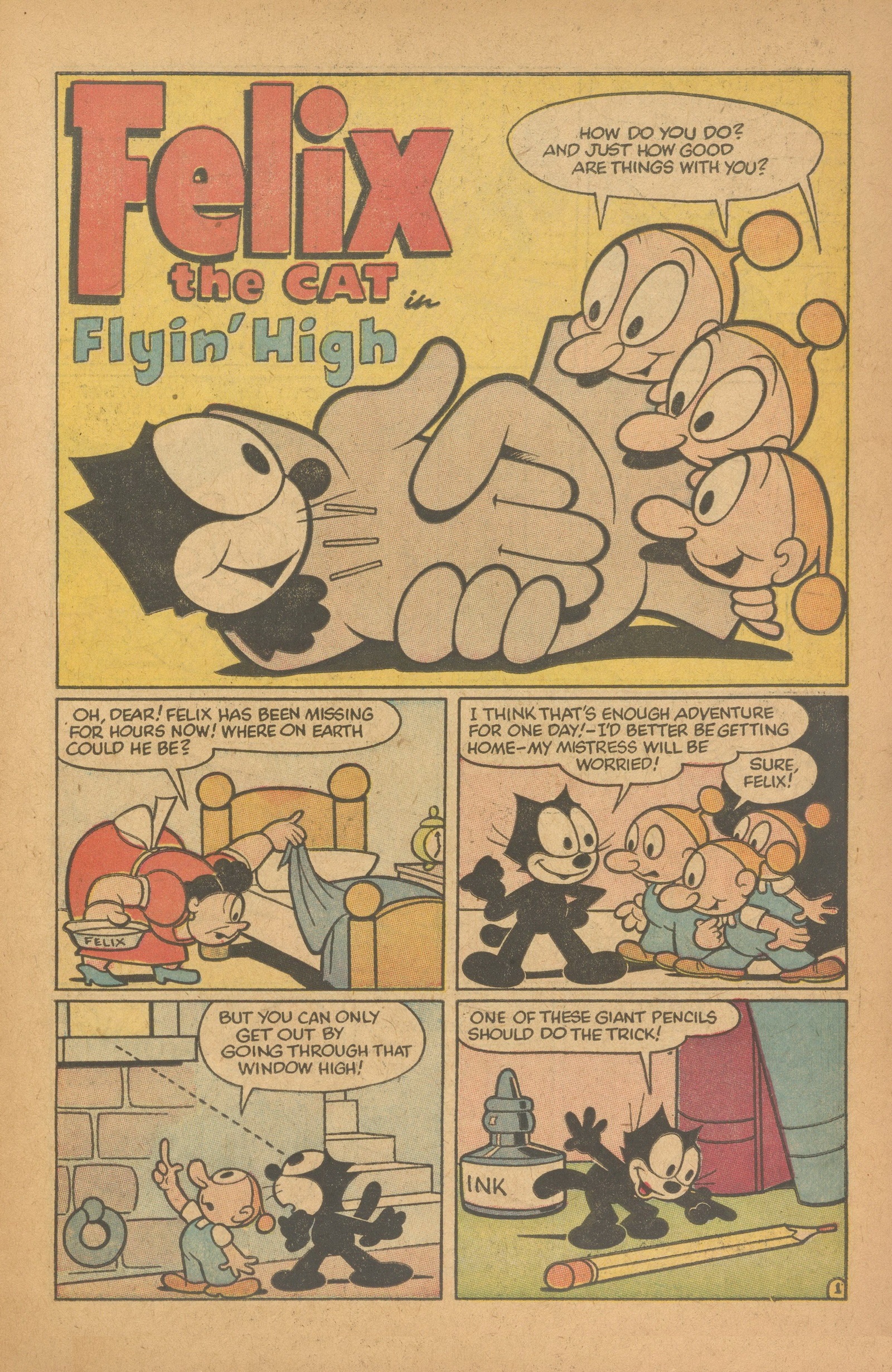 Read online Felix the Cat (1955) comic -  Issue #74 - 20