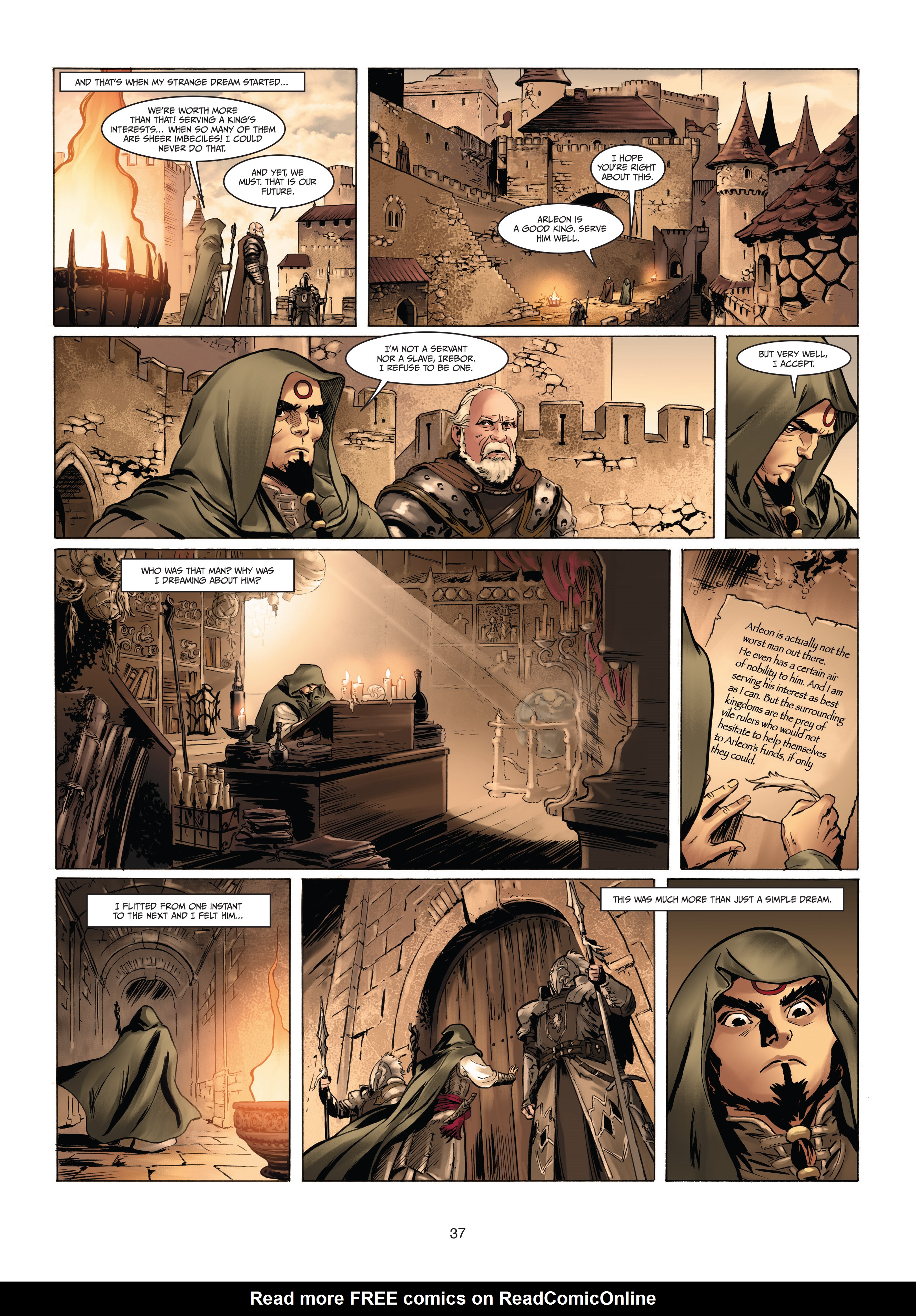 Read online Mages comic -  Issue #1 - 37