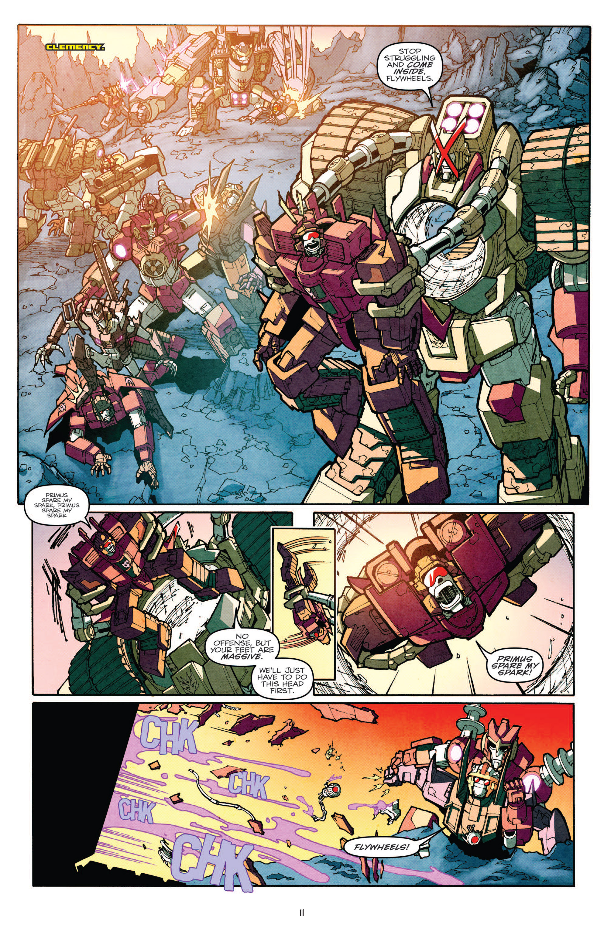 Read online The Transformers: More Than Meets The Eye comic -  Issue #8 - 12