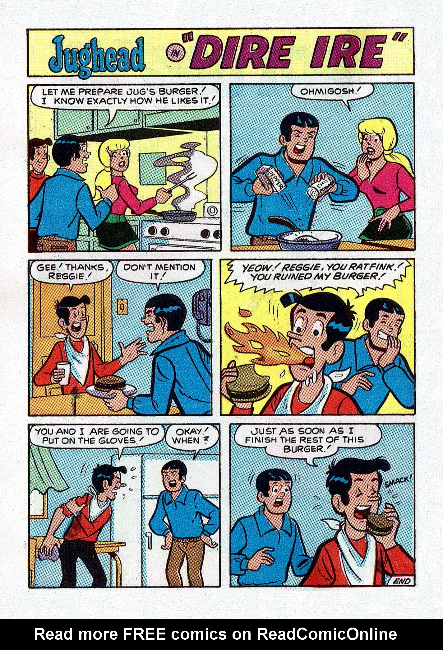 Read online Jughead Jones Comics Digest comic -  Issue #75 - 62
