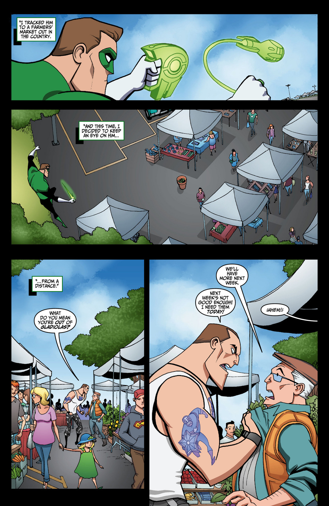 Read online Green Lantern: The Animated Series comic -  Issue #4 - 15