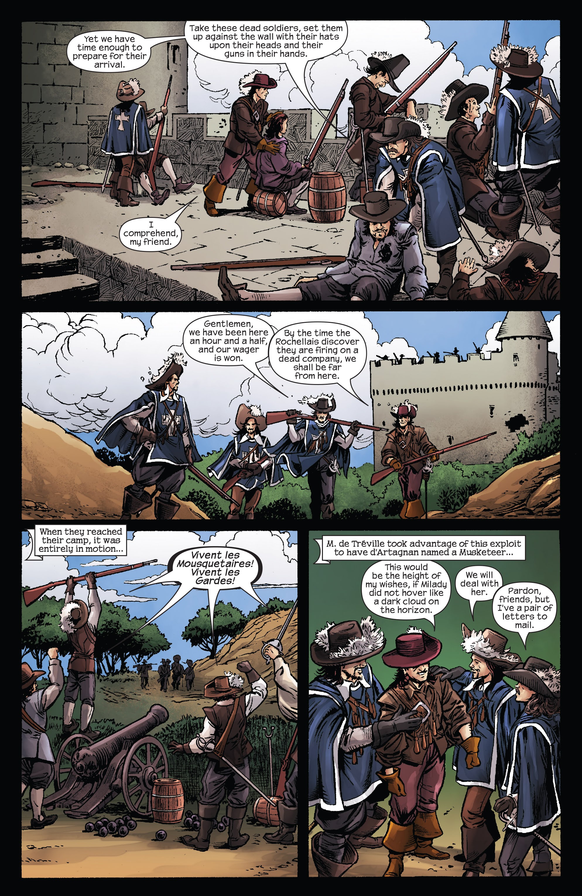 Read online Marvel Illustrated: The Three Musketeers comic -  Issue #5 - 15