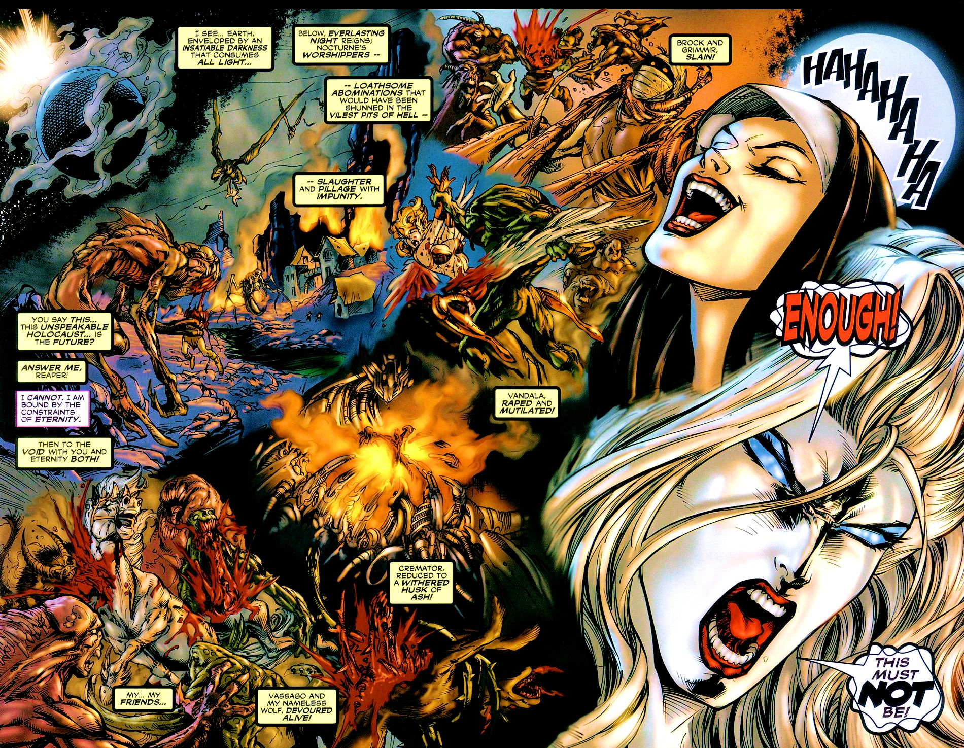 Read online Lady Death: Dark Millennium comic -  Issue #1 - 17