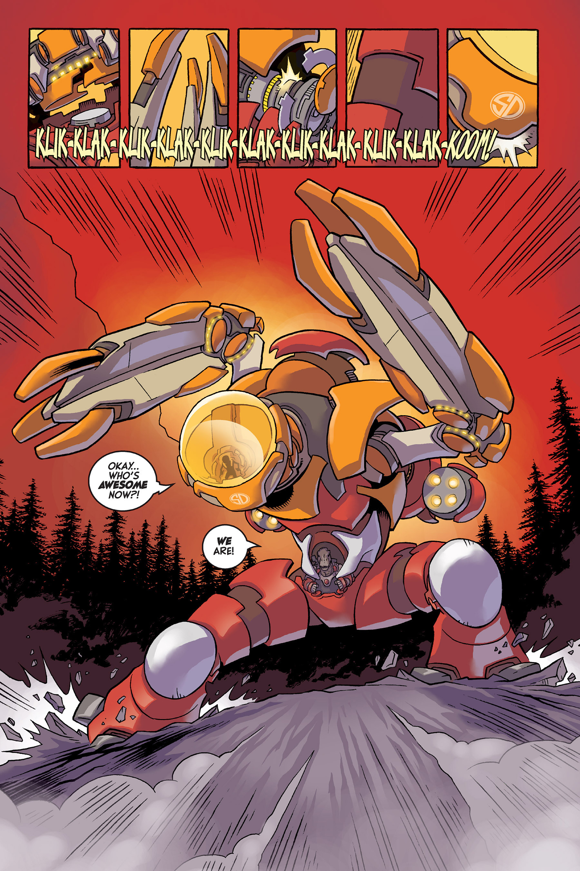 Read online Super Dinosaur (2011) comic -  Issue # _TPB 1 - 109