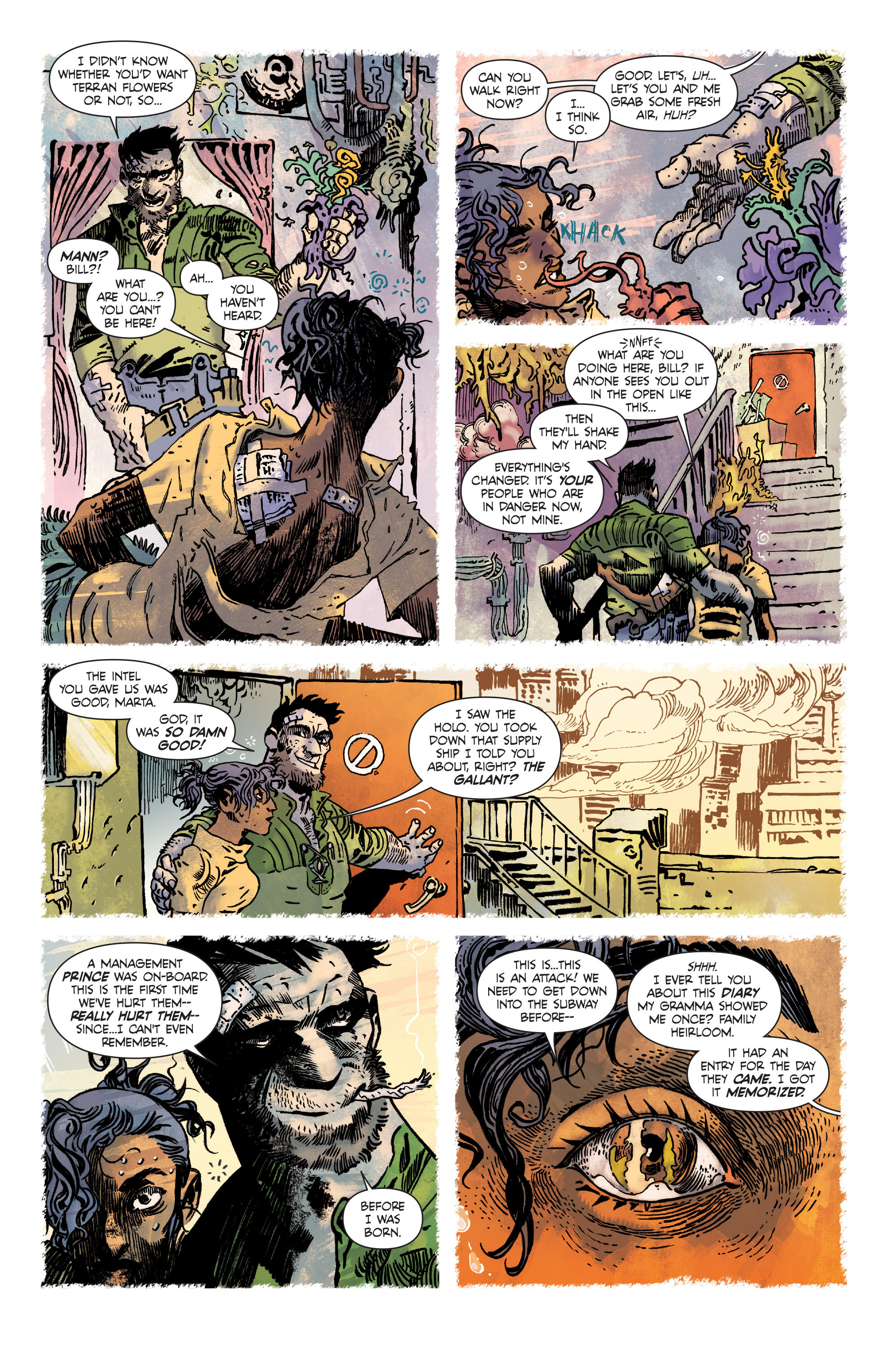 Read online Paknadel & Trakhanov's Turncoat comic -  Issue #1 - 5