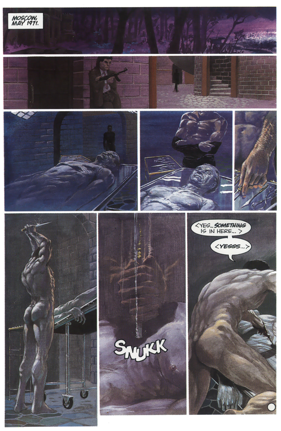 Read online Necroscope comic -  Issue #1 - 7