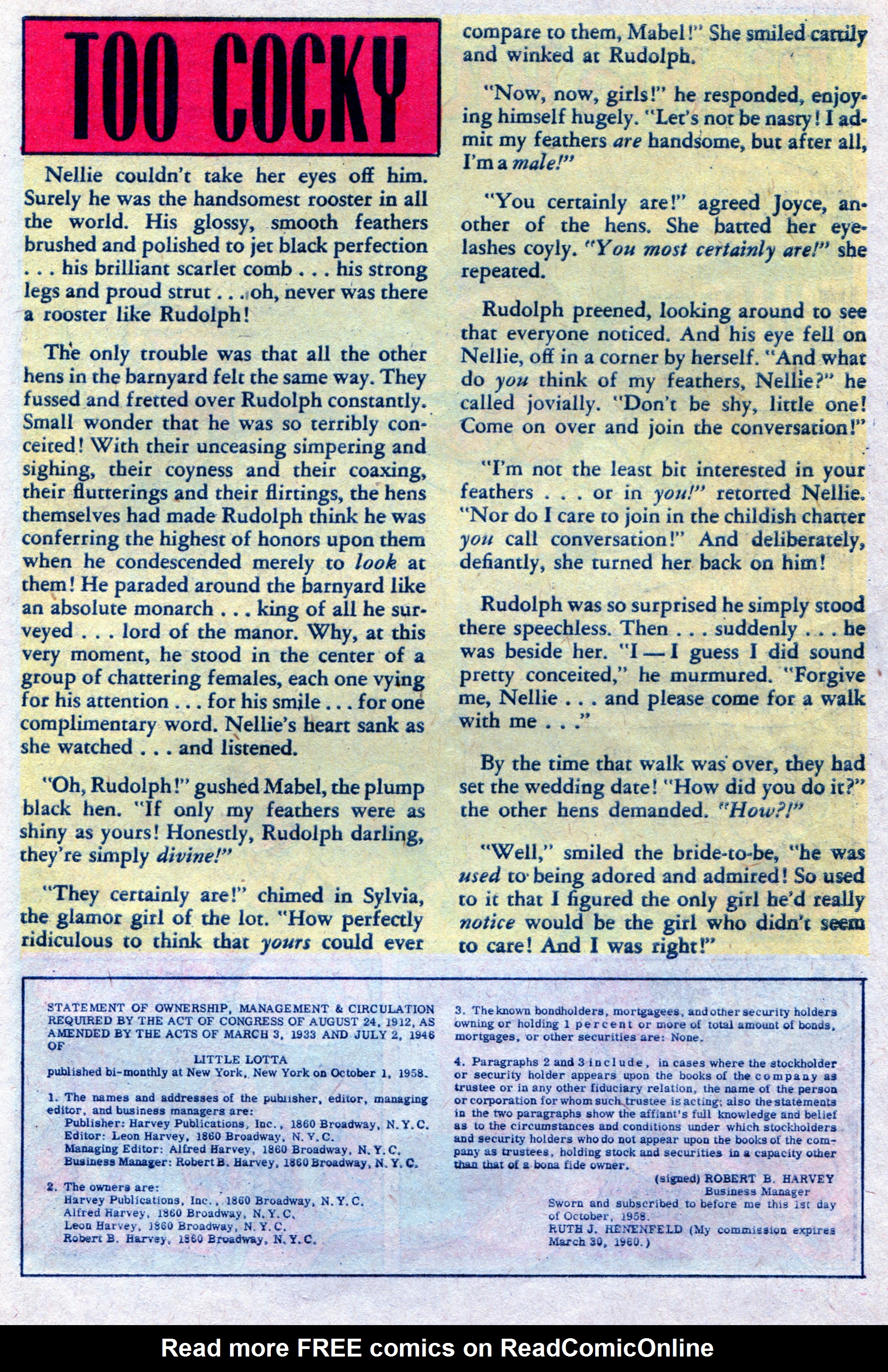 Read online Little Lotta comic -  Issue #21 - 27