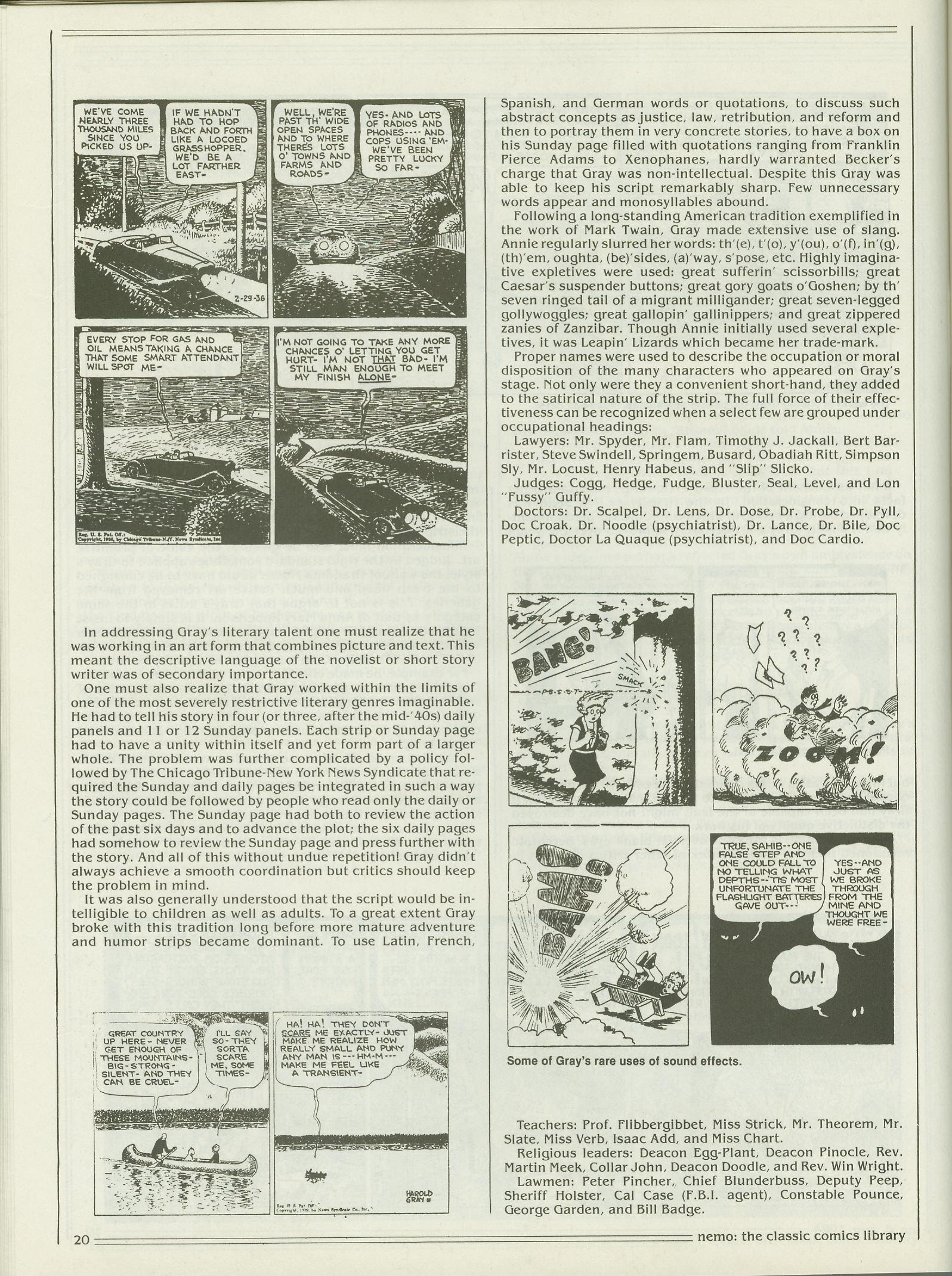Read online Nemo: The Classic Comics Library comic -  Issue #8 - 20