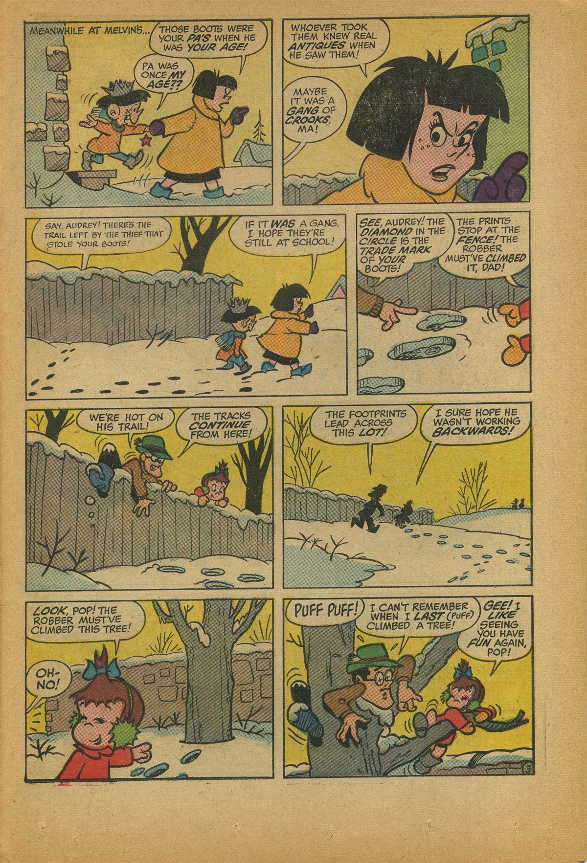 Read online Little Audrey And Melvin comic -  Issue #12 - 23