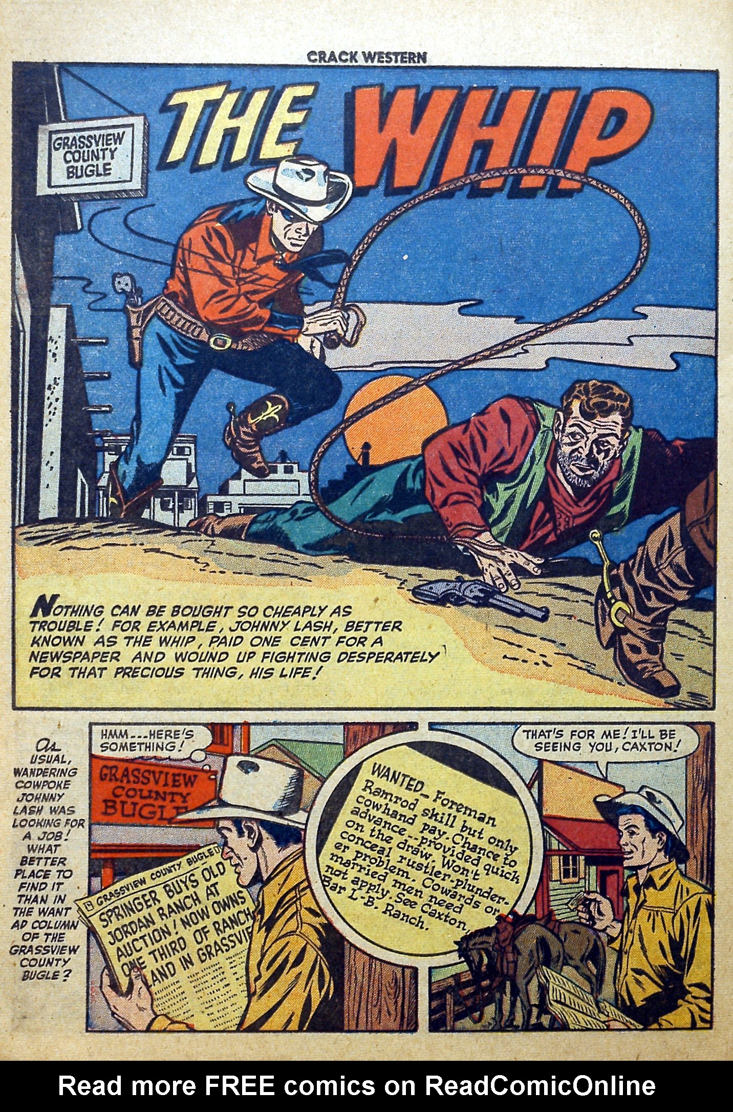 Read online Crack Western comic -  Issue #78 - 26