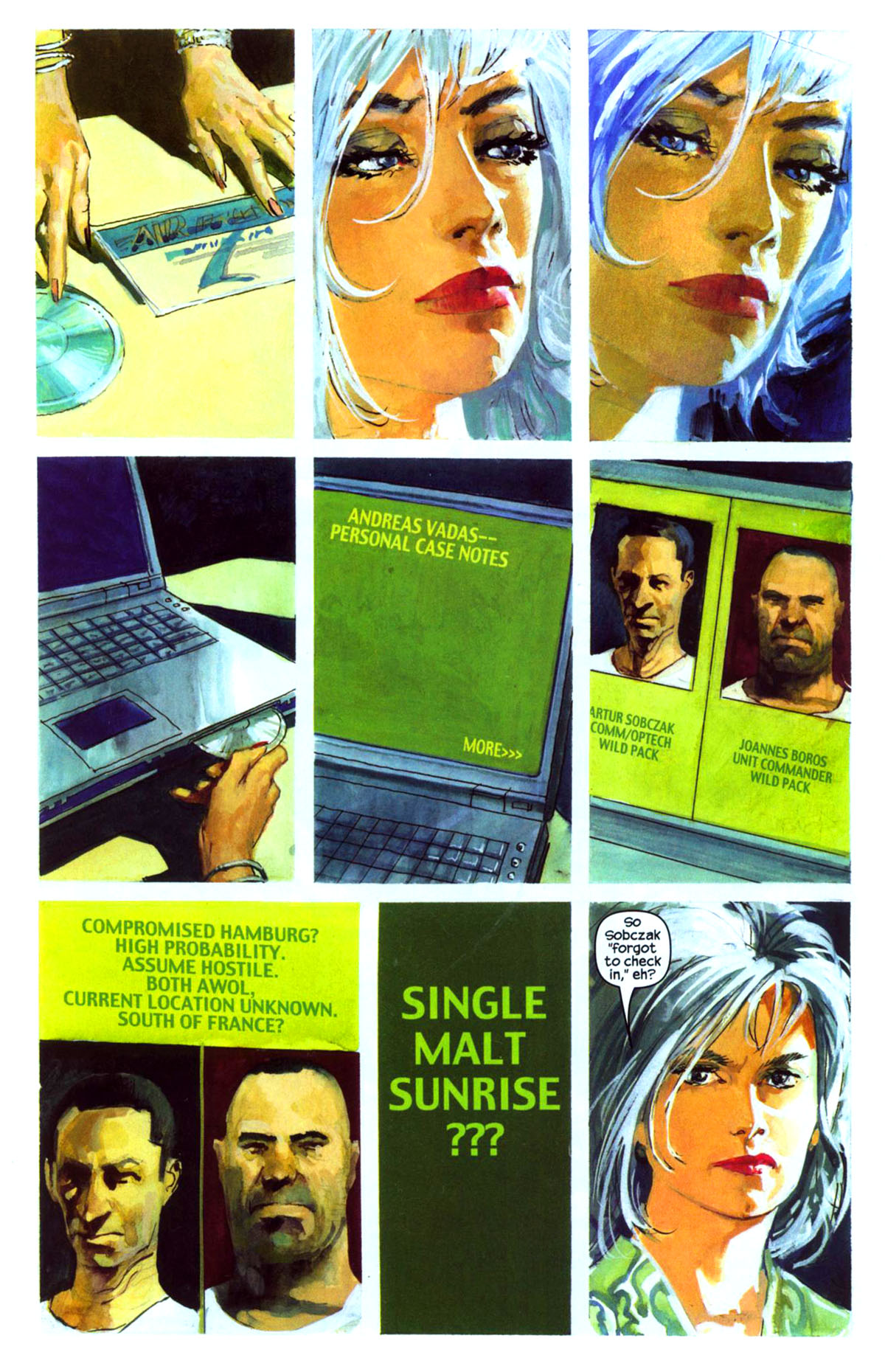 Read online Sable & Fortune comic -  Issue #1 - 11