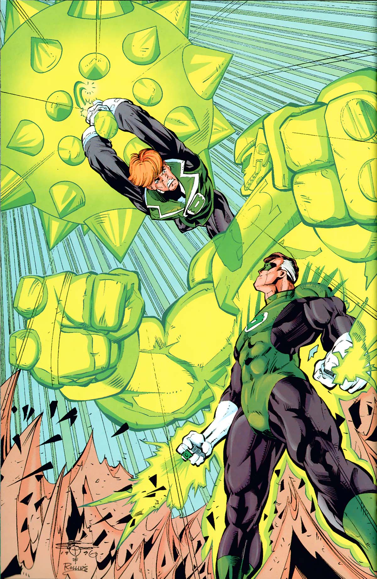 Read online Green Lantern Gallery comic -  Issue # Full - 29