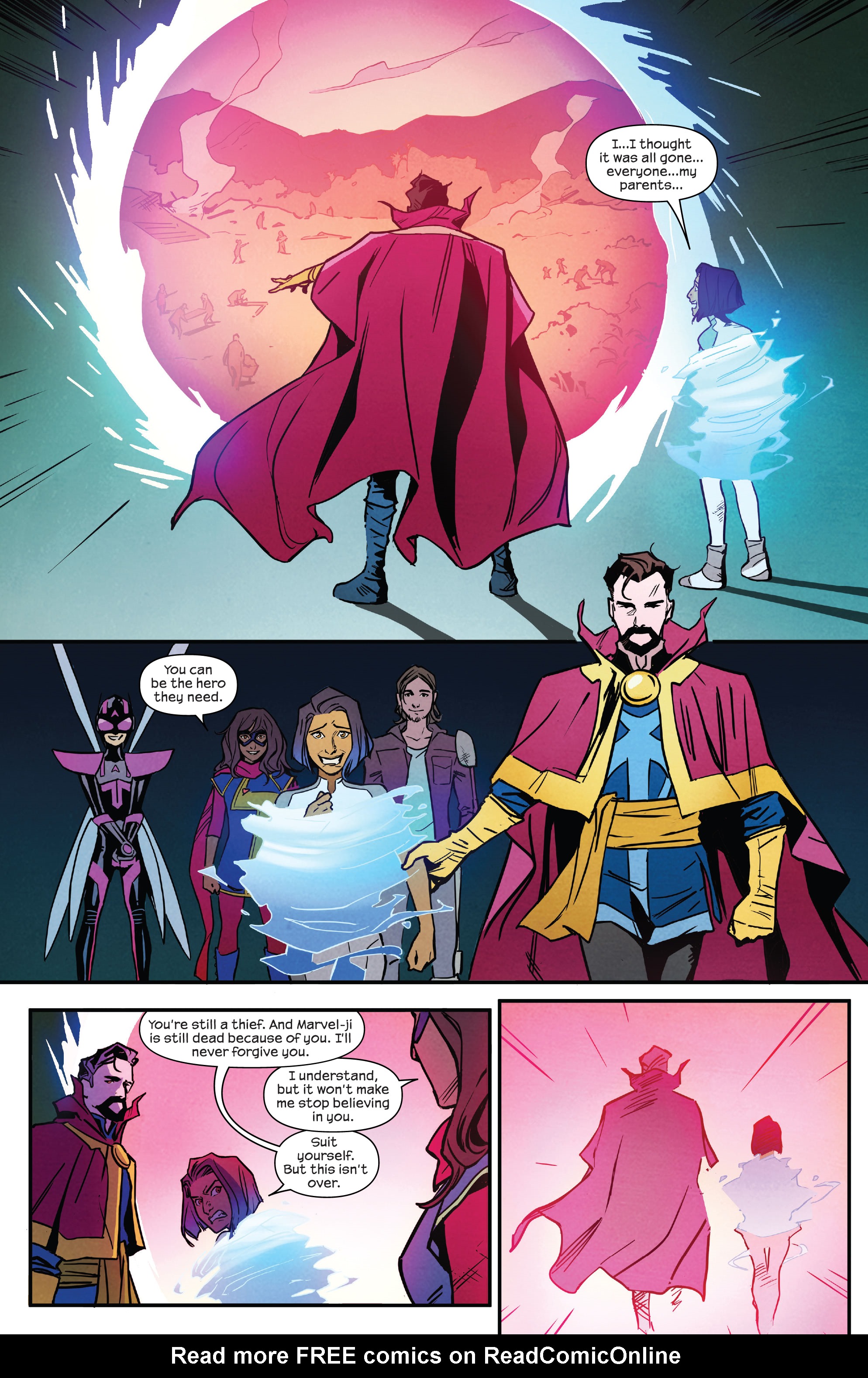 Read online Ms. Marvel: Beyond the Limit comic -  Issue #5 - 19