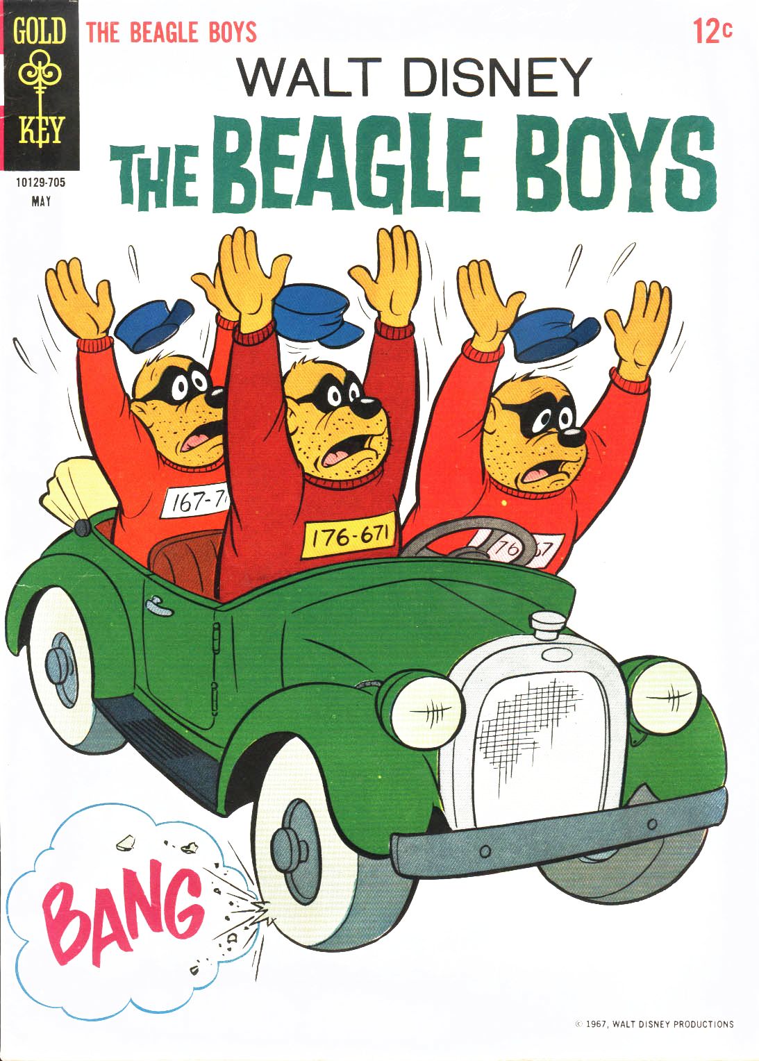 Read online Walt Disney THE BEAGLE BOYS comic -  Issue #6 - 1