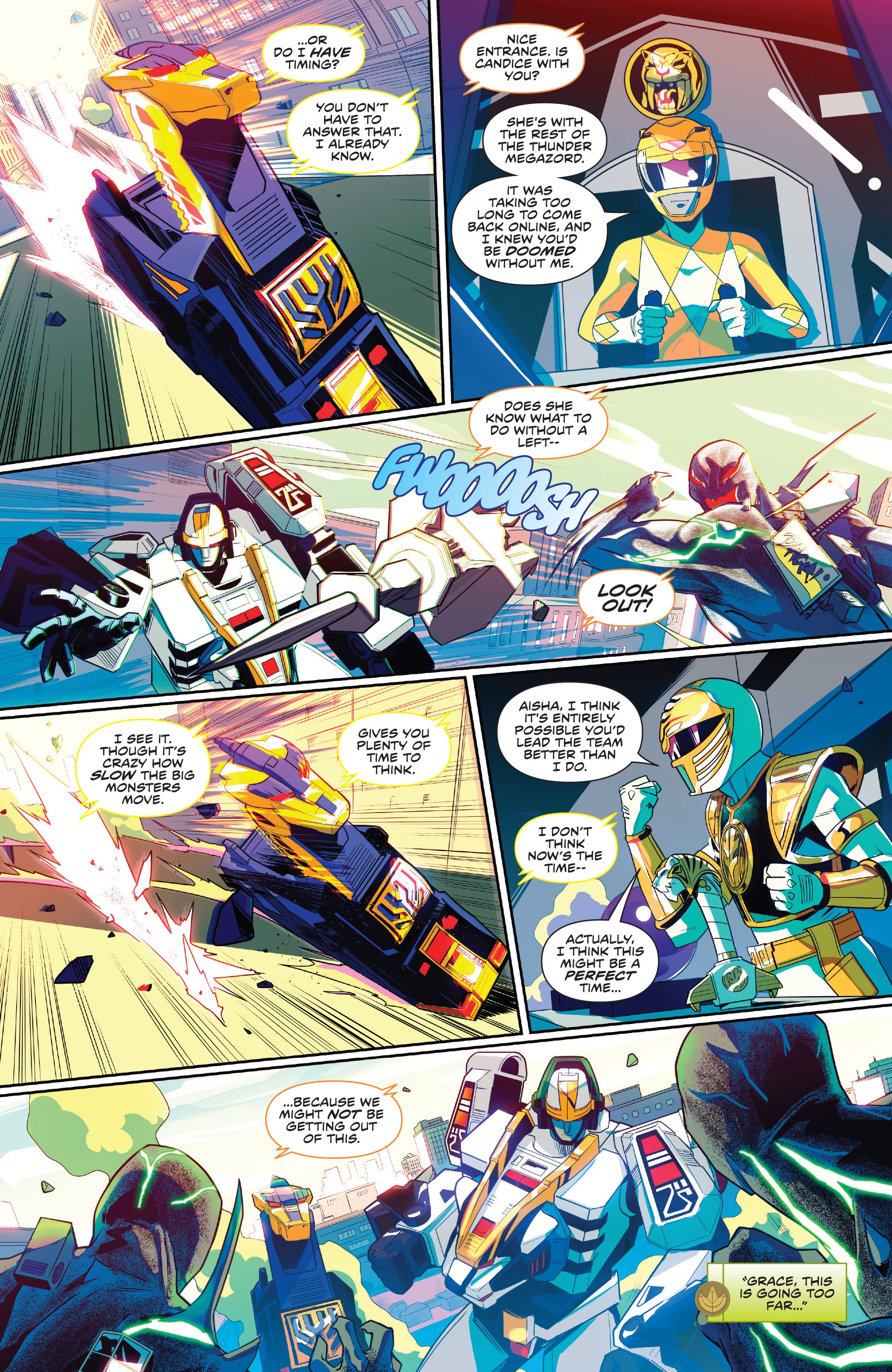 Read online Mighty Morphin comic -  Issue #8 - 8