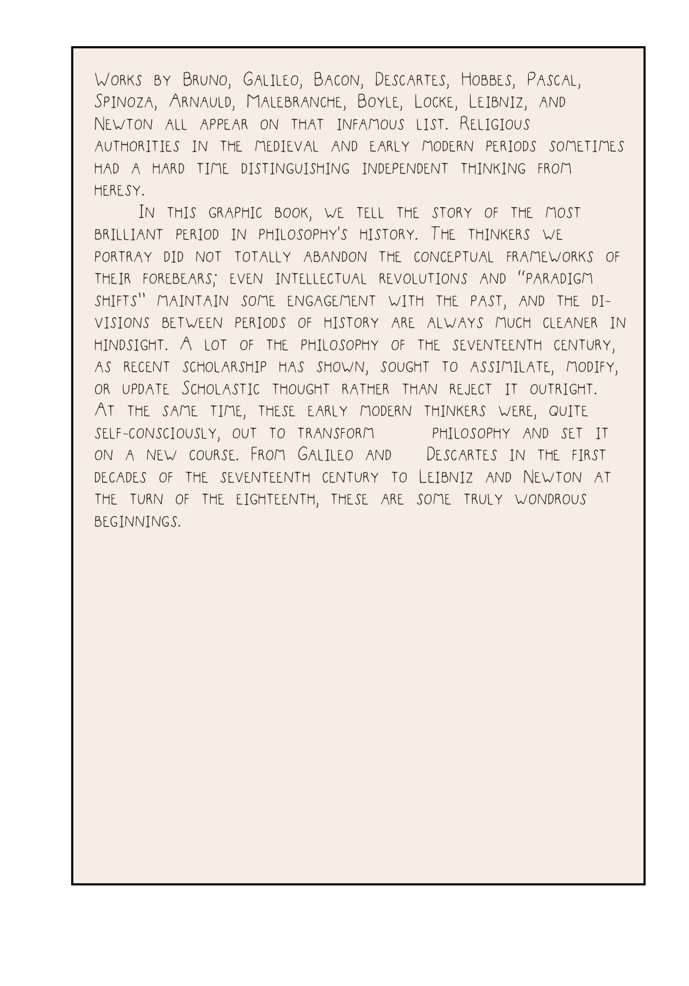 Read online Heretics!: The Wondrous (and Dangerous) Beginnings of Modern Philosophy comic -  Issue # TPB (Part 1) - 6