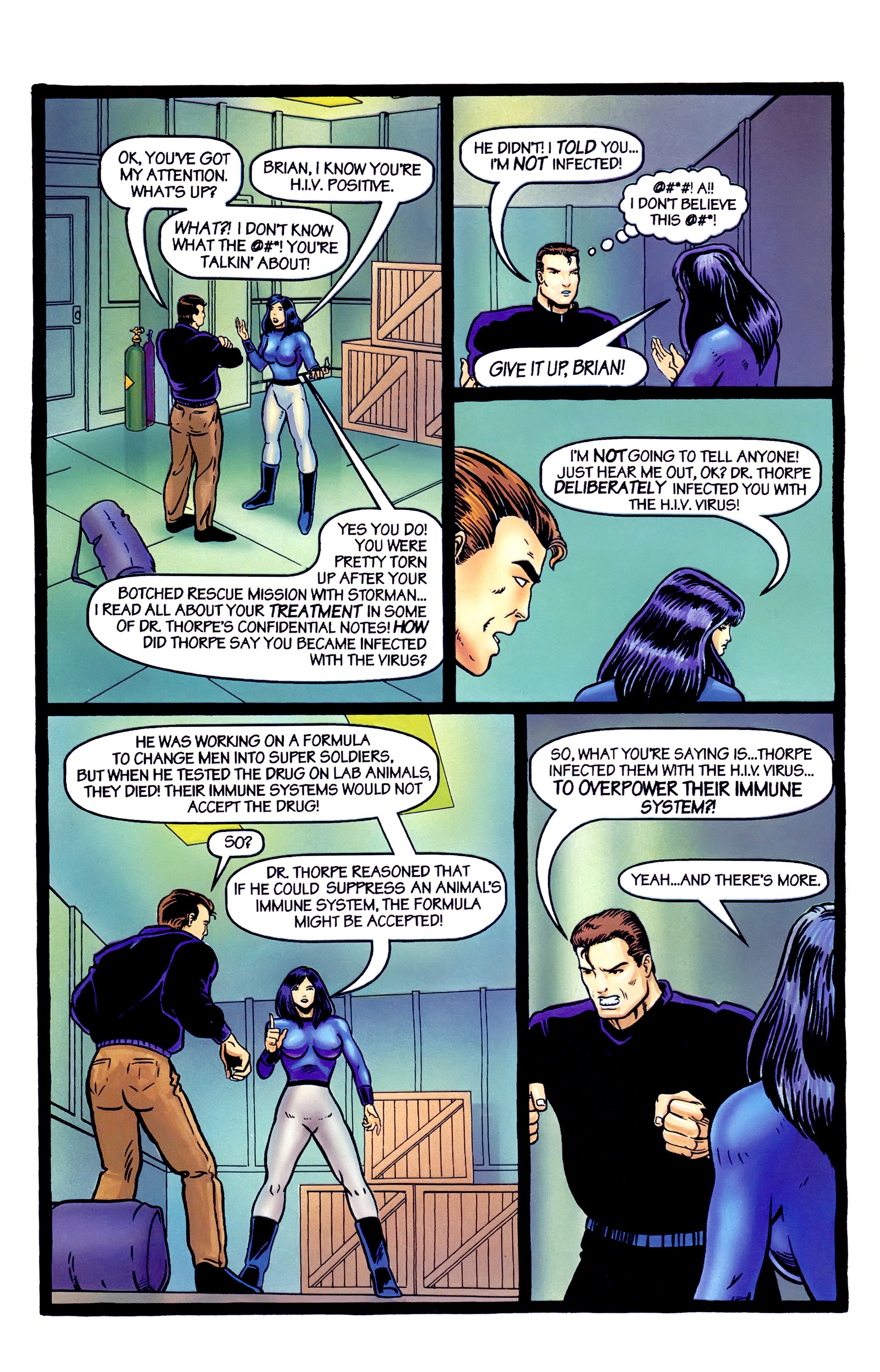 Read online Bloodfire comic -  Issue #8 - 18