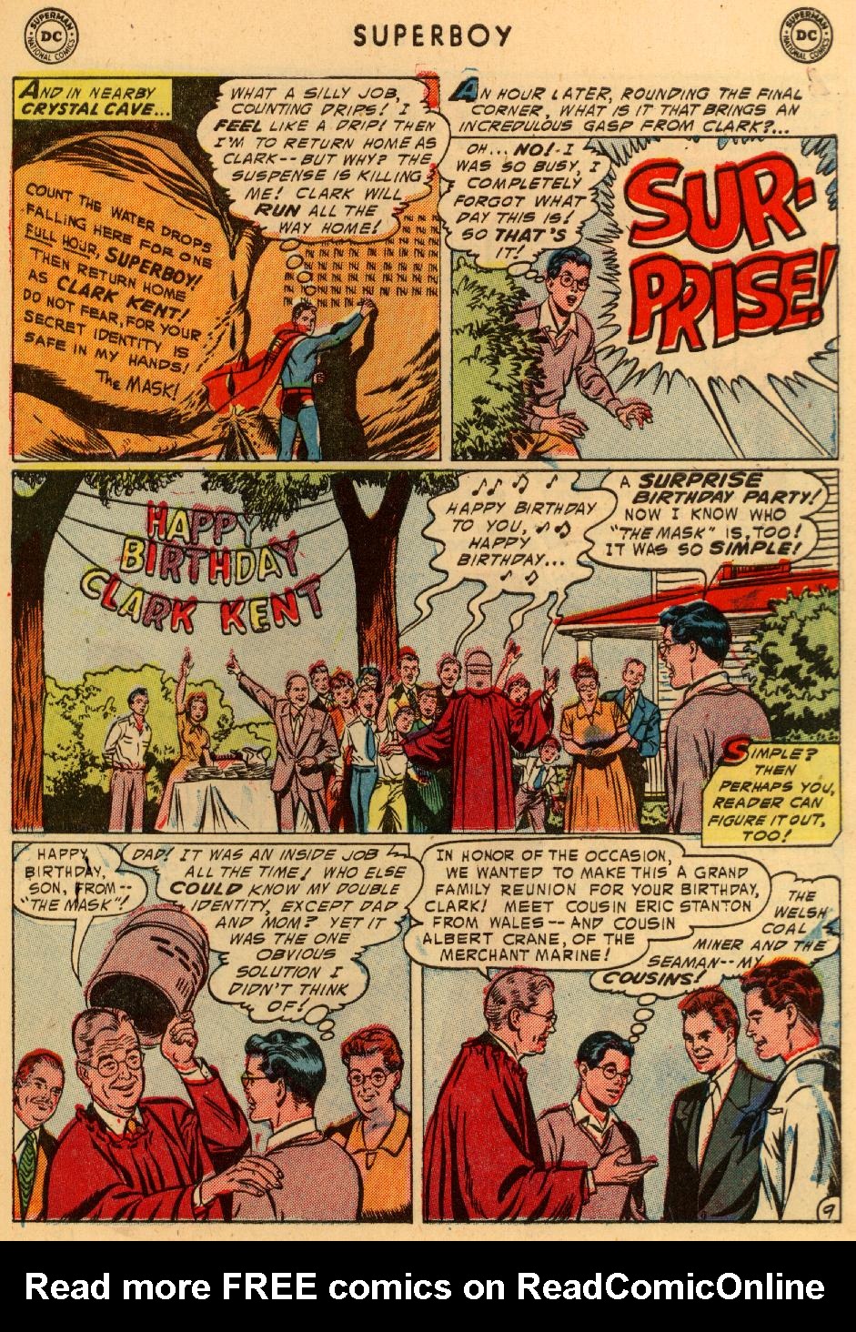 Read online Superboy (1949) comic -  Issue #36 - 34