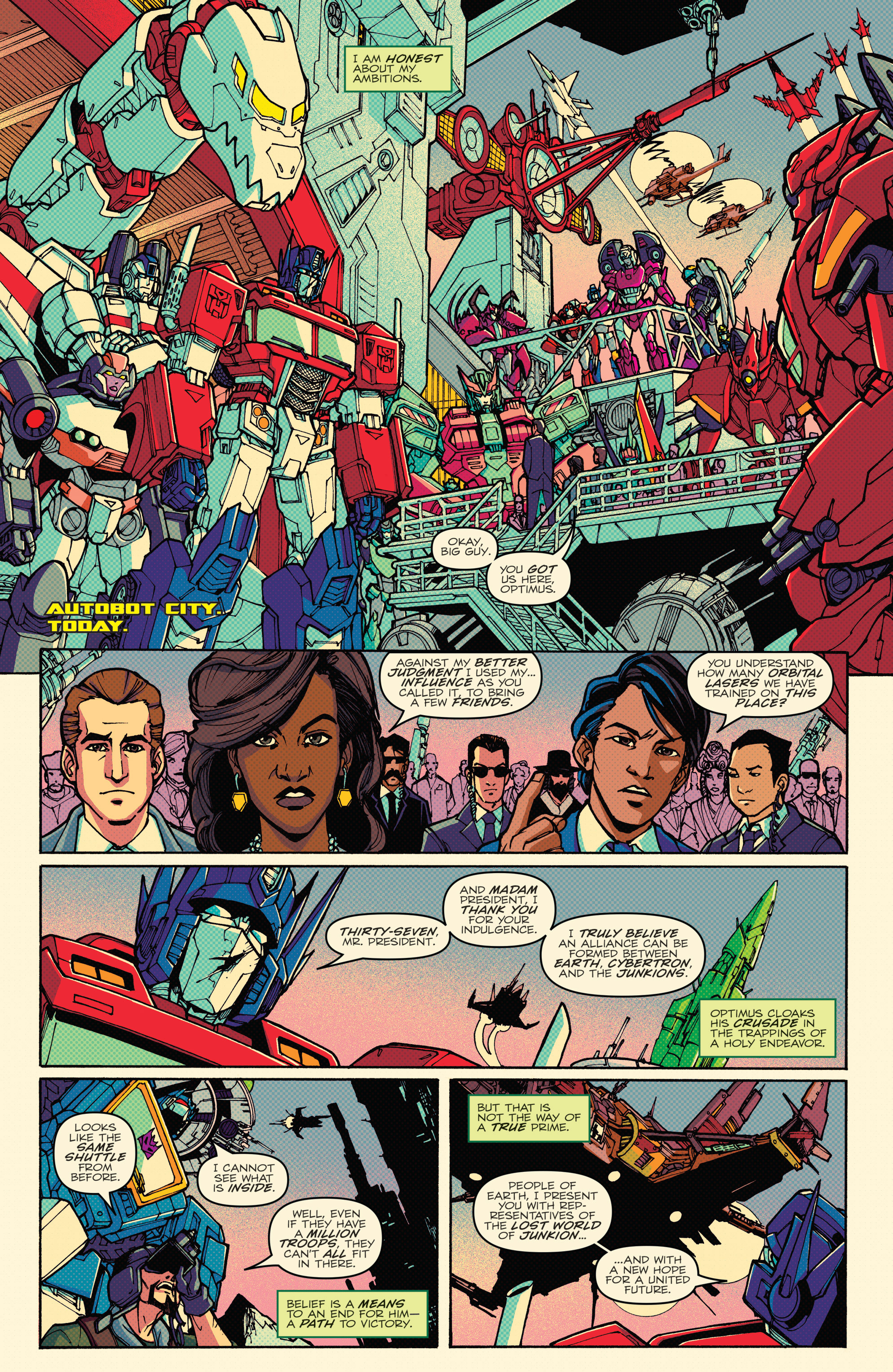 Read online Optimus Prime comic -  Issue #4 - 22