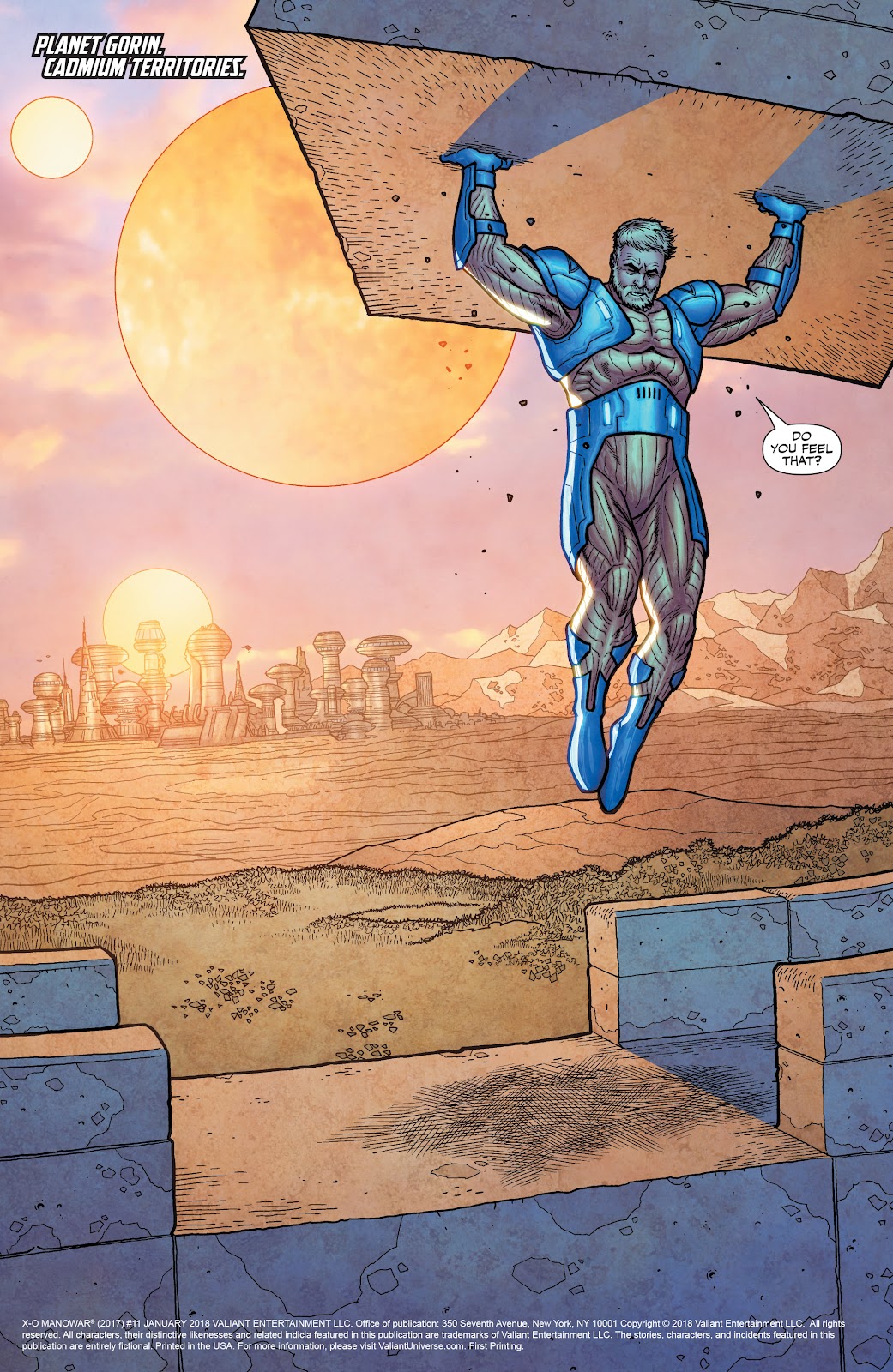 X-O Manowar (2017) issue 11 - Page 2