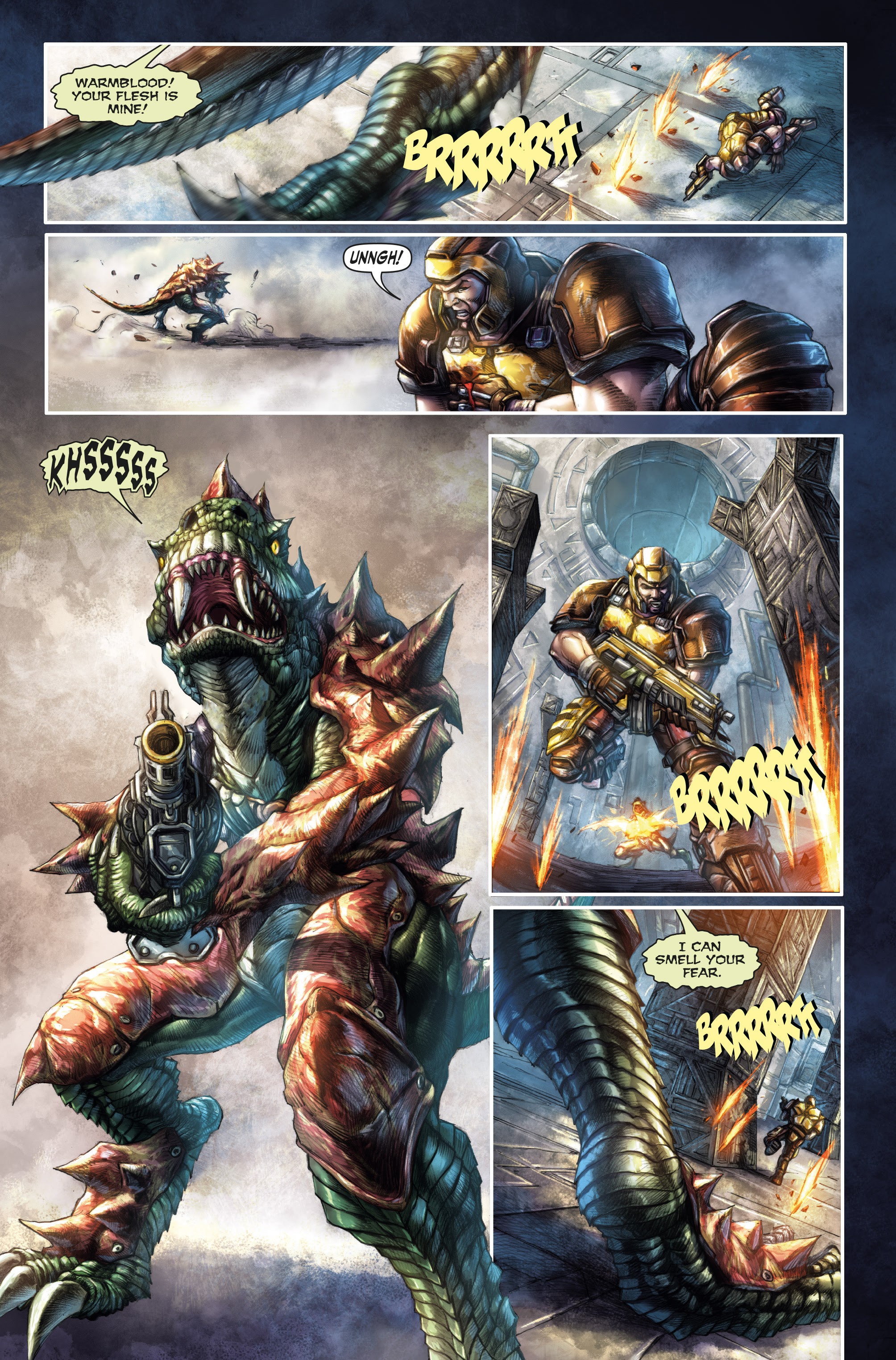 Read online Quake Champions comic -  Issue # TPB - 7