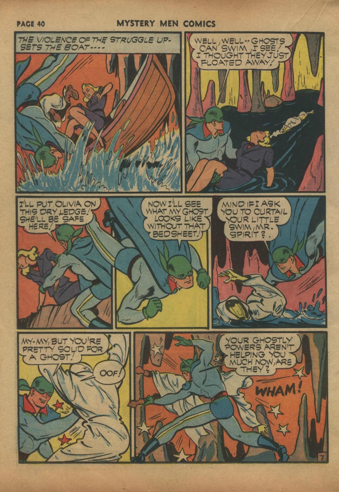 Read online Mystery Men Comics comic -  Issue #27 - 42