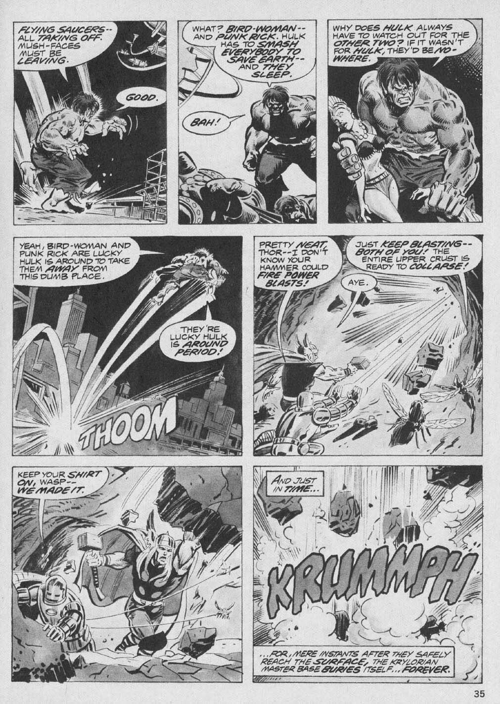 Read online The Rampaging Hulk comic -  Issue #9 - 35